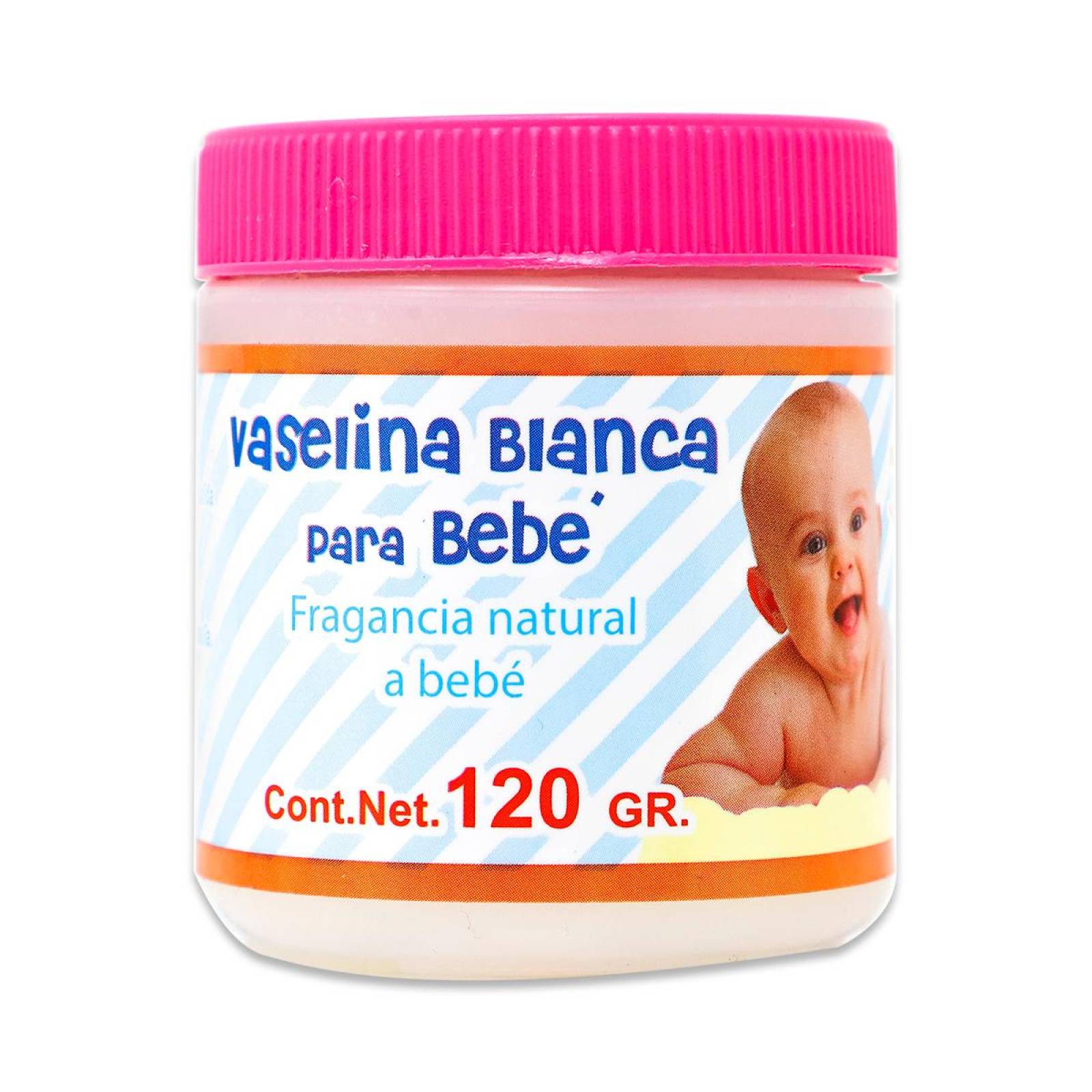 Vaselina Blanca Para Bebé, Frasco Con 120 G. Sanax