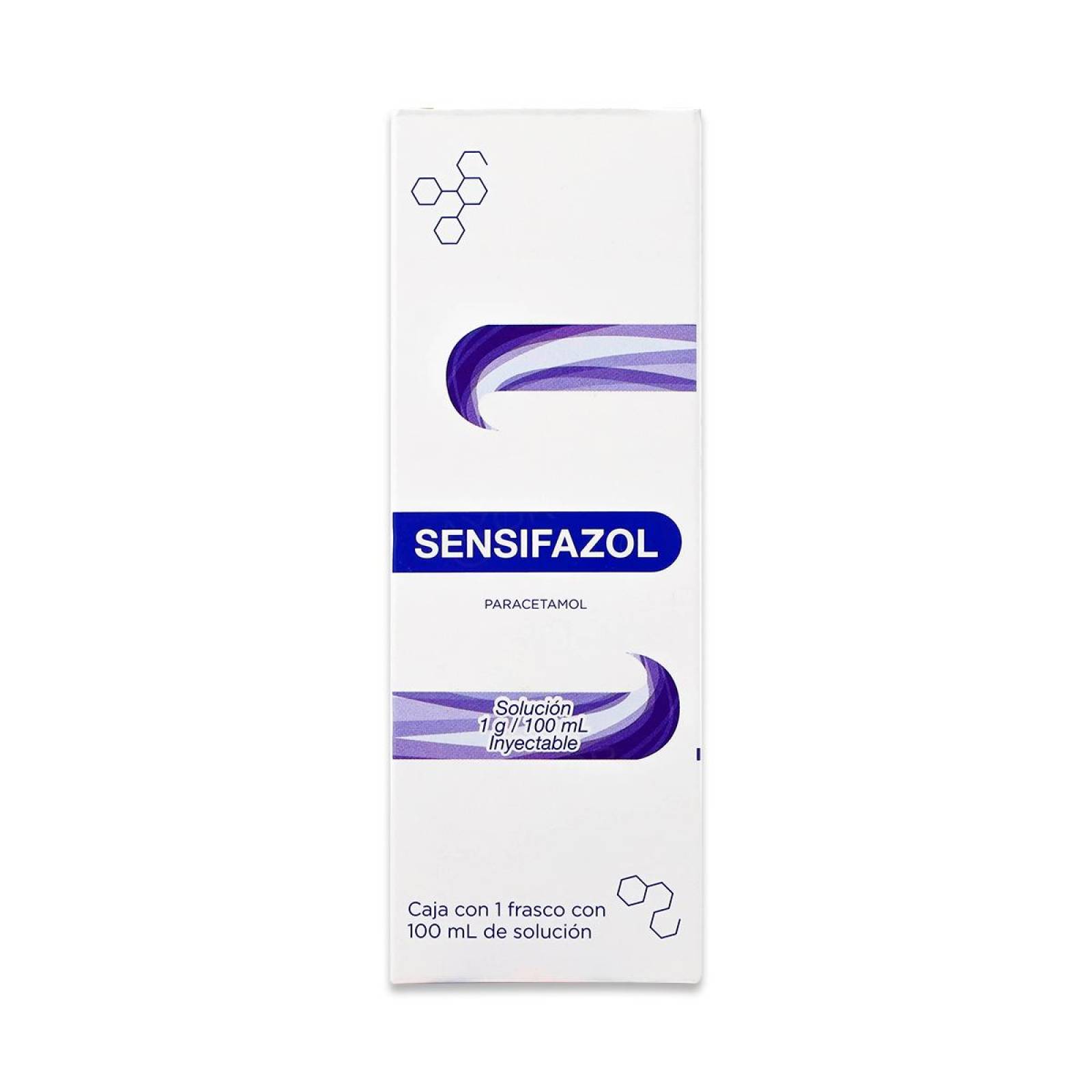 Sensifazol Jayor Paracetamol 1 G / 100 Ml Inyectable Frasco Con 100 Ml