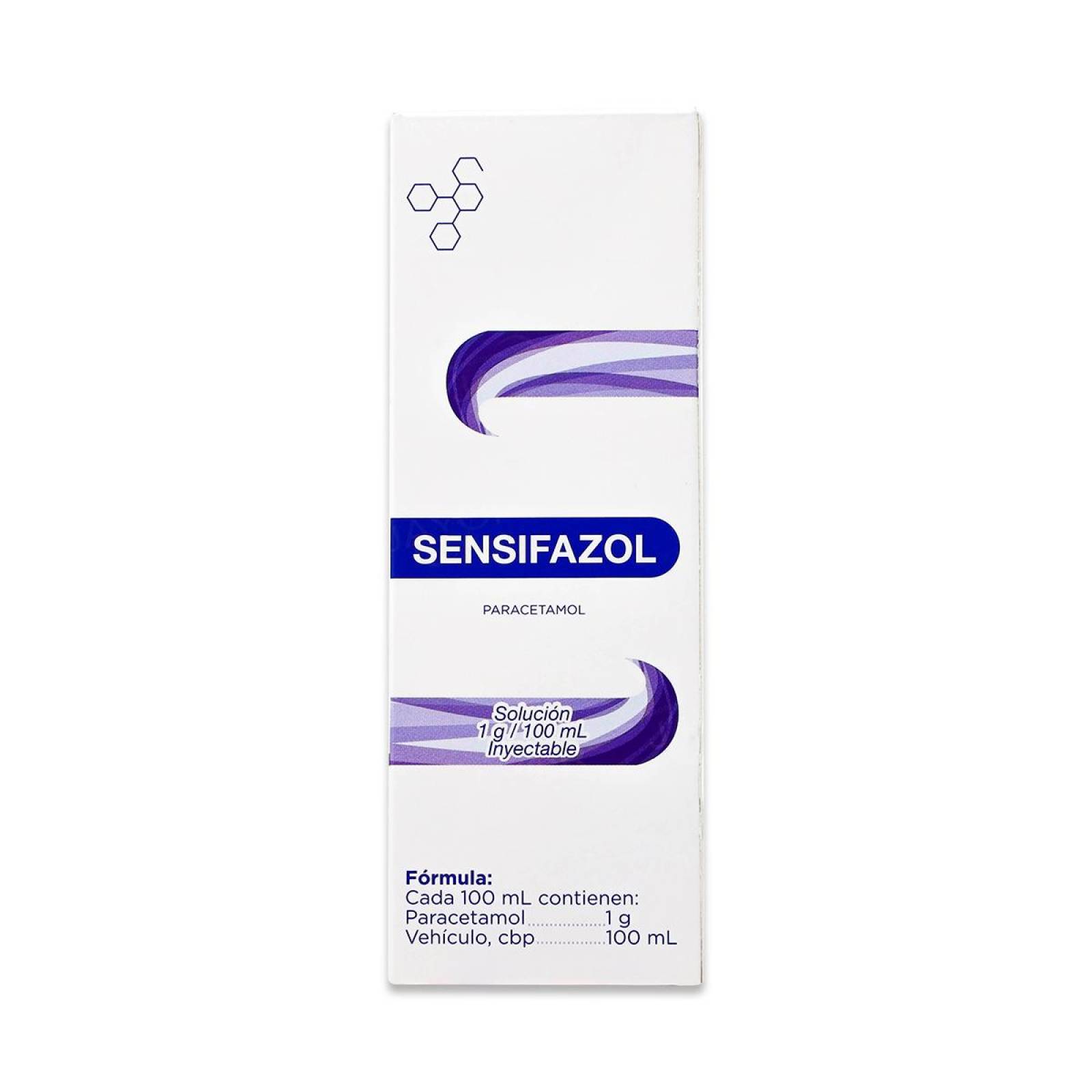 Sensifazol Jayor Paracetamol 1 G / 100 Ml Inyectable Frasco Con 100 Ml