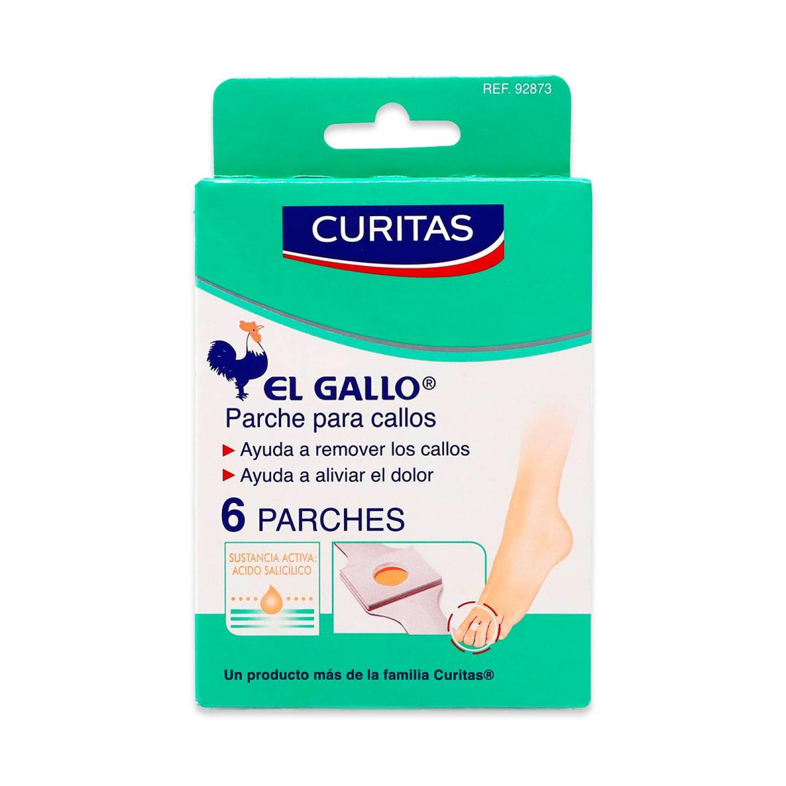 Parche El Gallo Para Callos Caja Con 6 Parches 