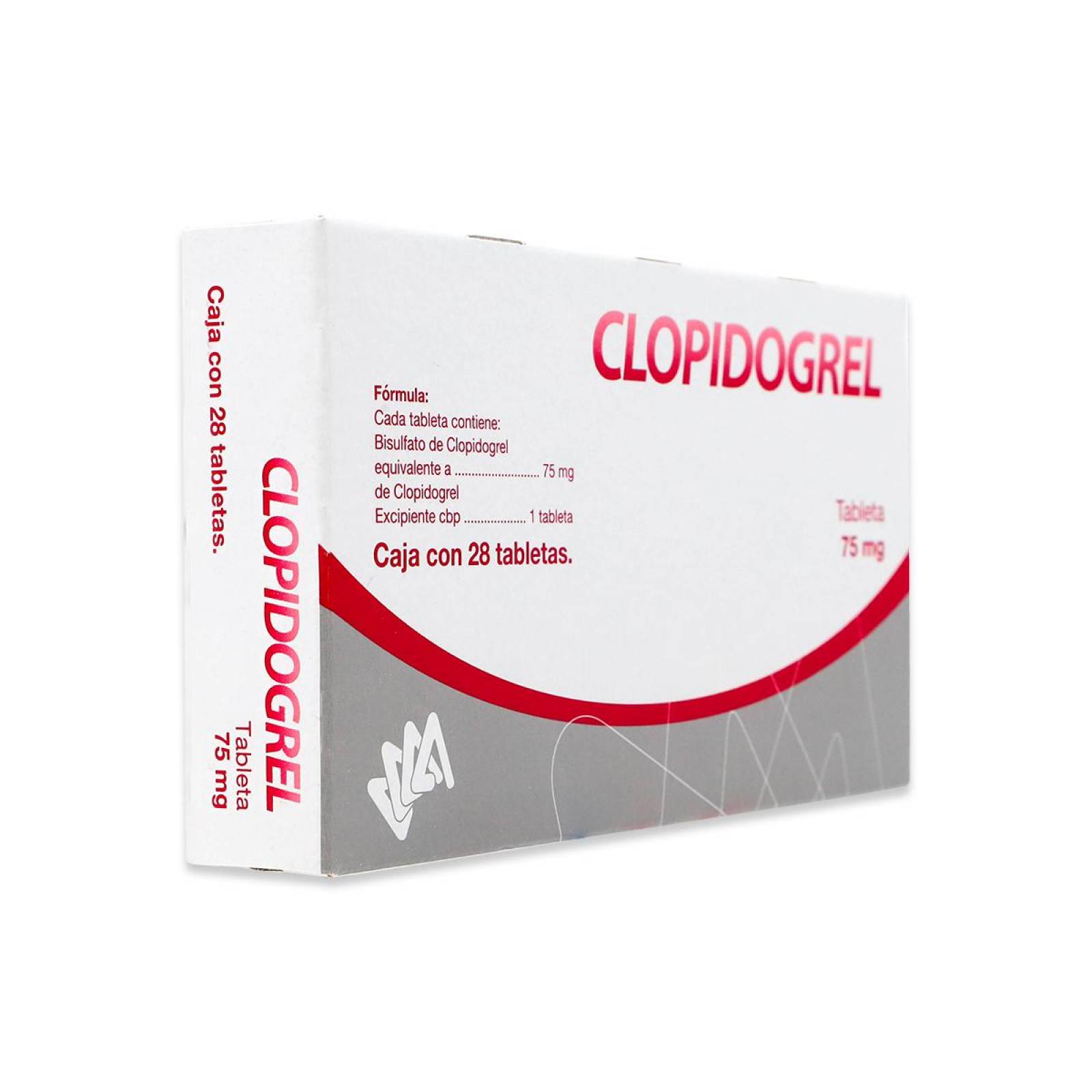 Clopidogrel Solara 28 Tabletas 75 Mg 