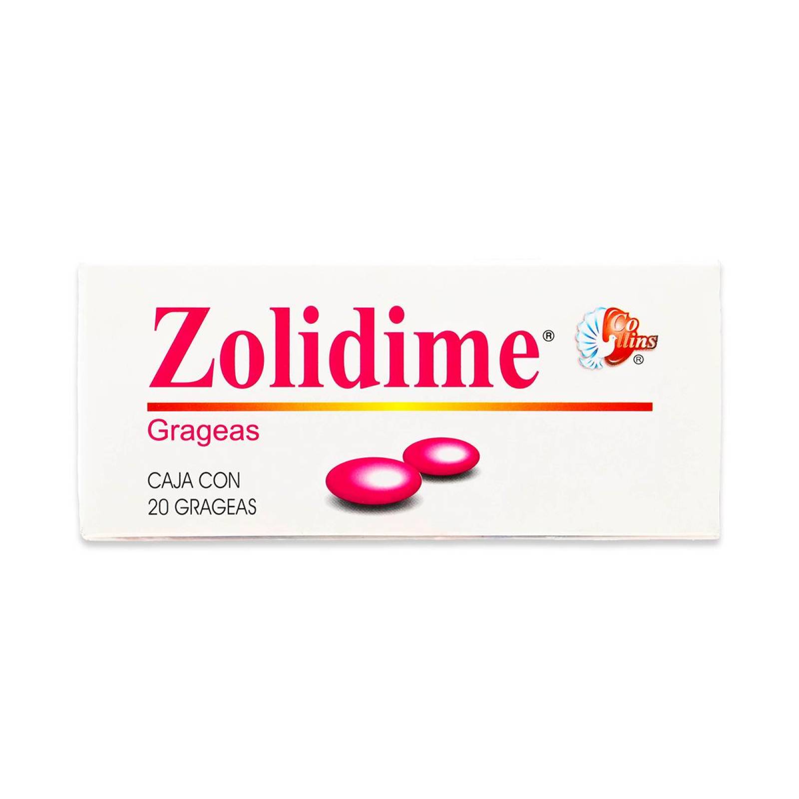 Zolidime Collins Caja Con 20 Grageas
