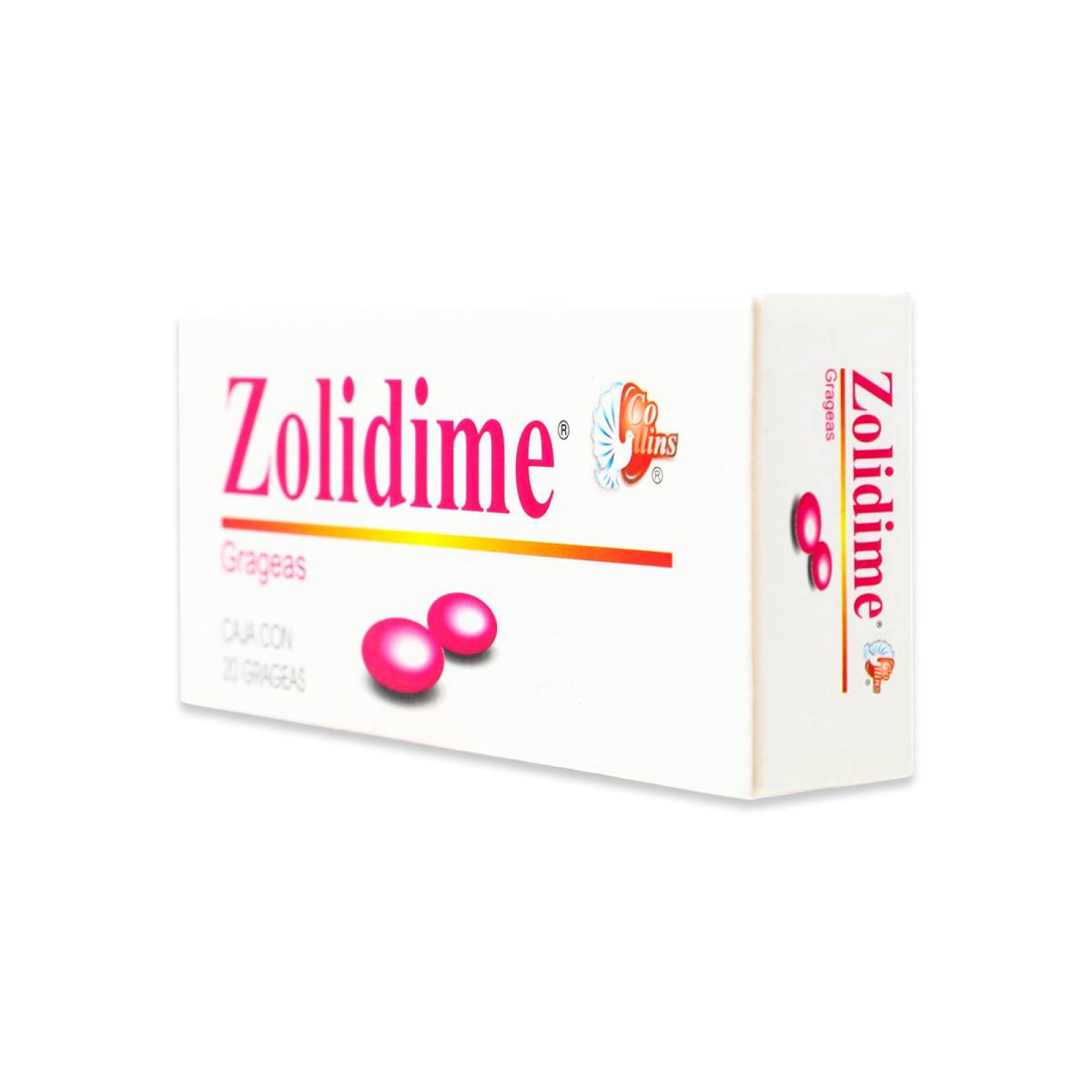 Zolidime Collins Caja Con 20 Grageas