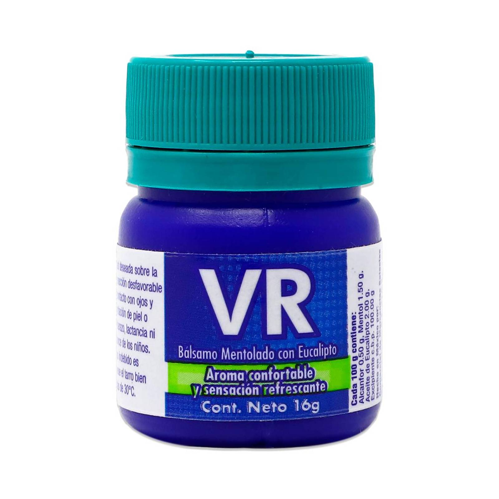Balsamo  Vr  Mentolado Con Eucalipto, 16 G 