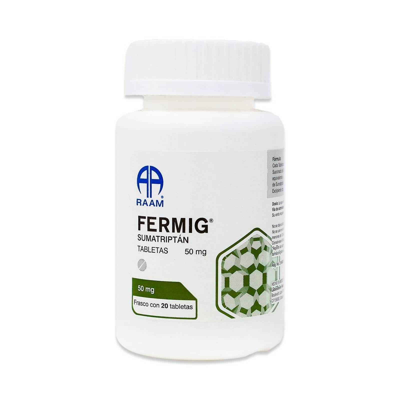 Medicamento Raam Fermig 50 Mg 