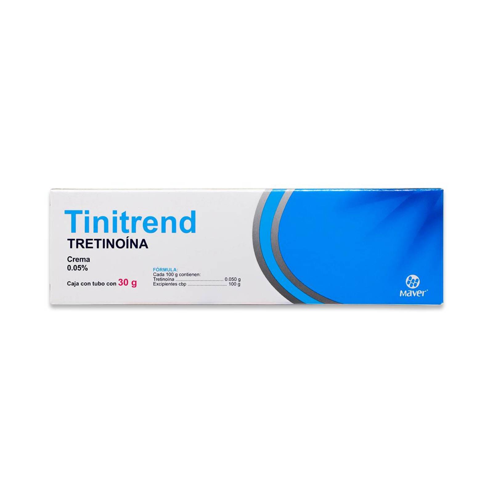 Tratamiento tópico Maver Tinitrend Tretinoina, Tubo Con 30 G