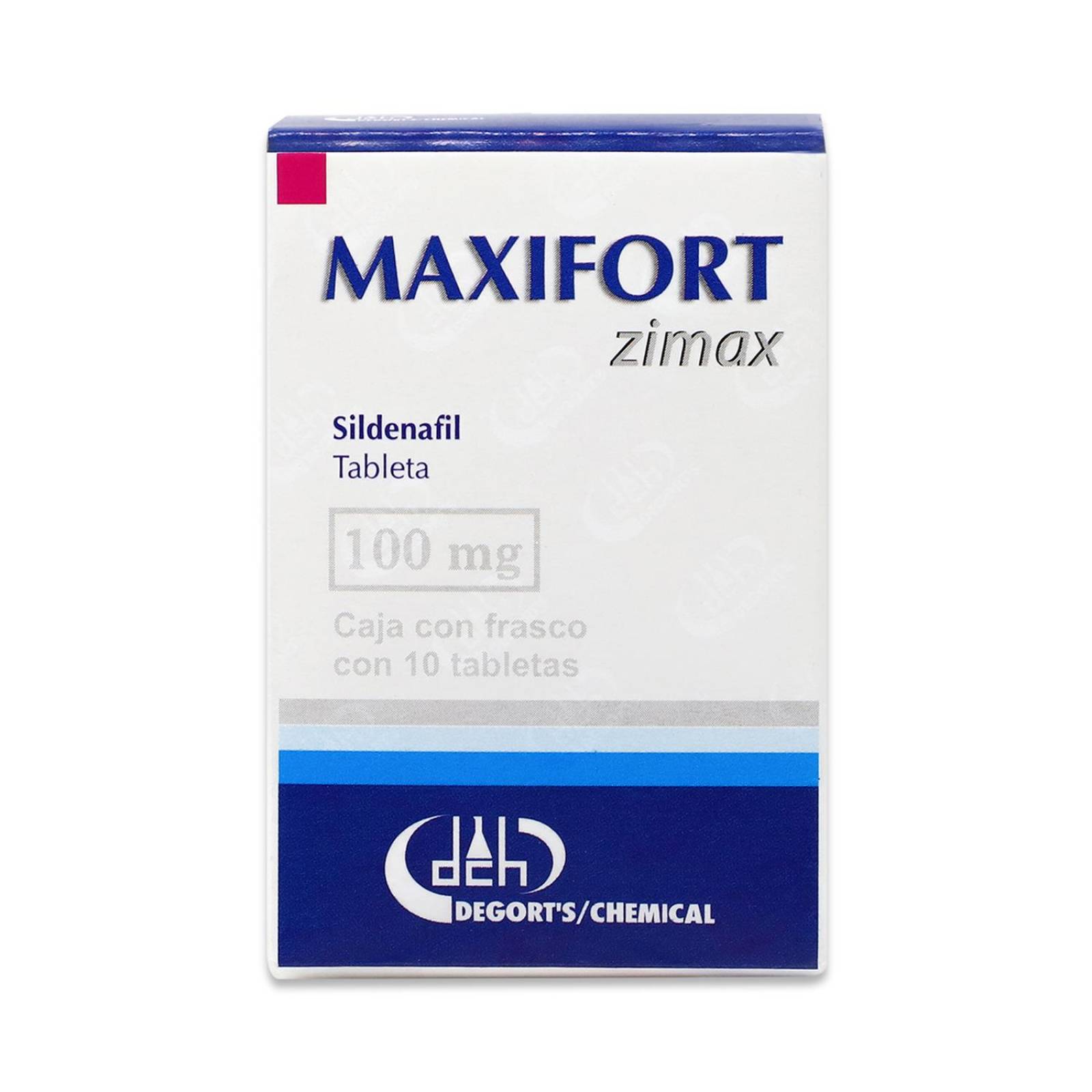 Sildenafil Maxifort Zimax 10 Tabs 100 Mg Degorts Chemical