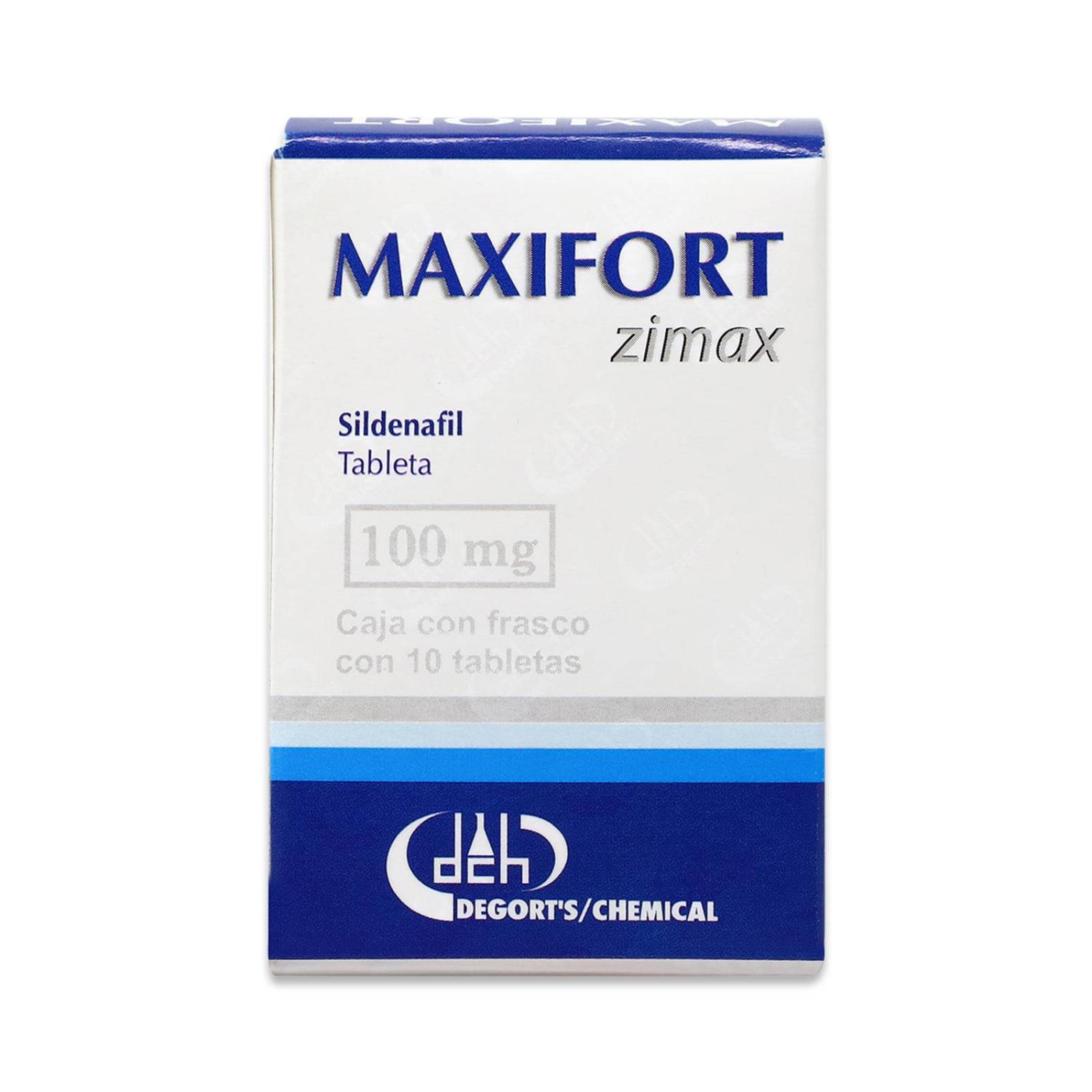Sildenafil Maxifort Zimax 10 Tabs 100 Mg Degorts Chemical