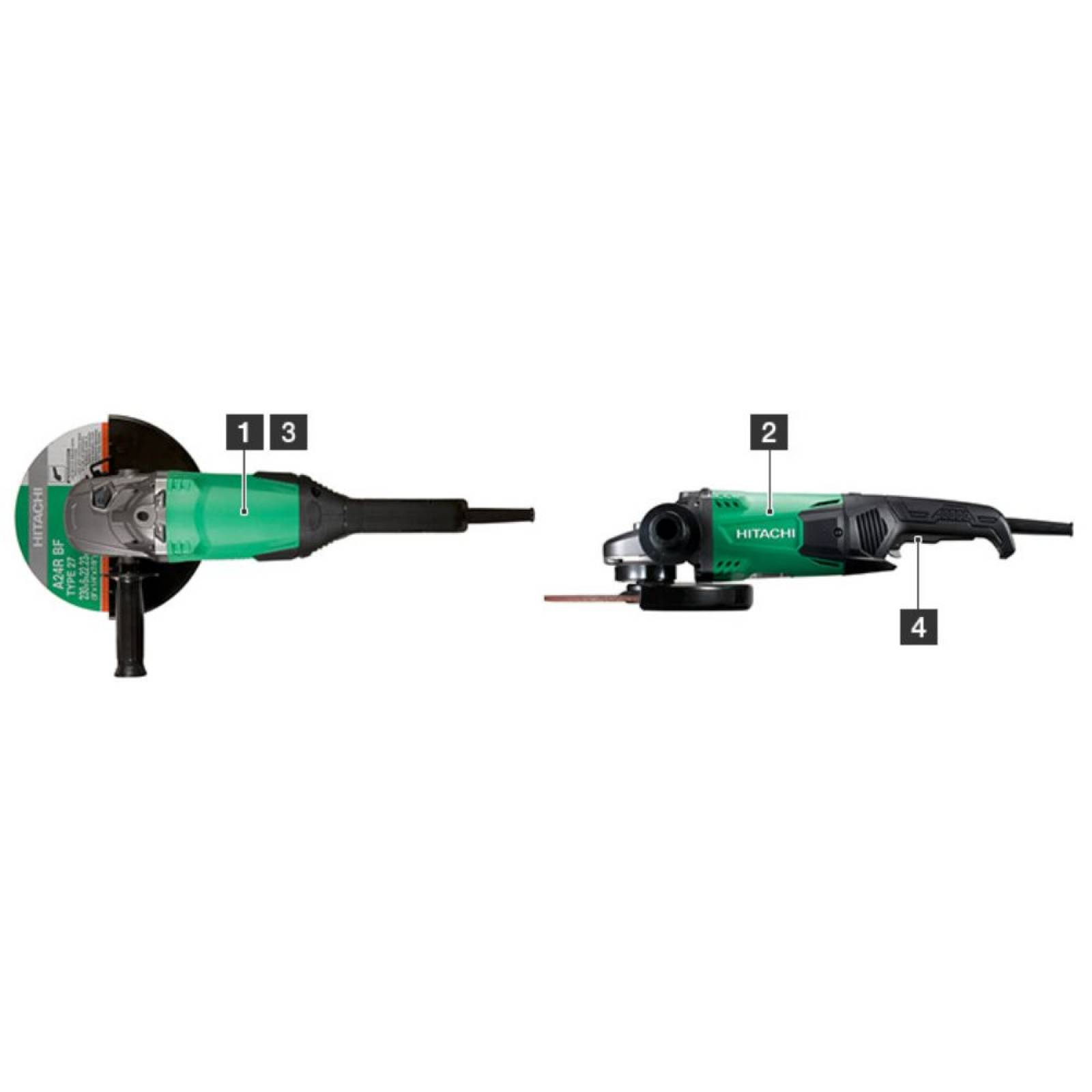 Esmeriladora De 9 De 2000w Hitachi G23st