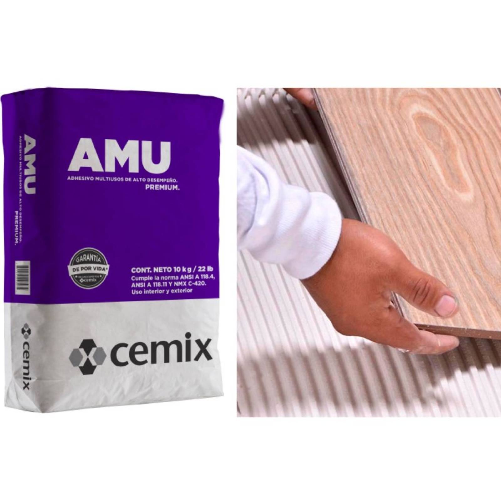 Adhesivo Amu Multiusos Ultra Reforzado Cemix