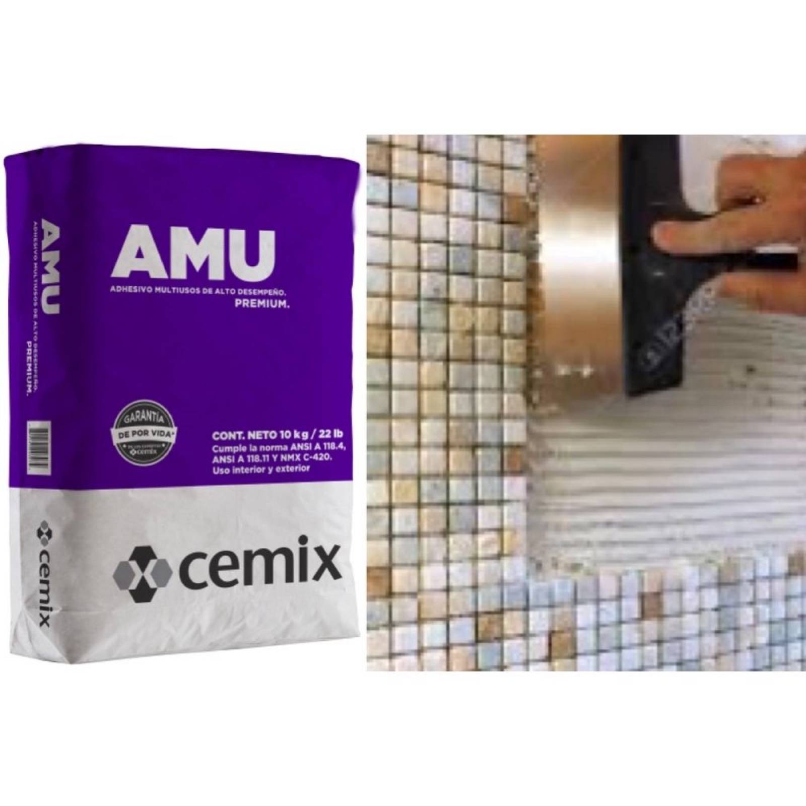 Adhesivo Amu Multiusos Ultra Reforzado Cemix
