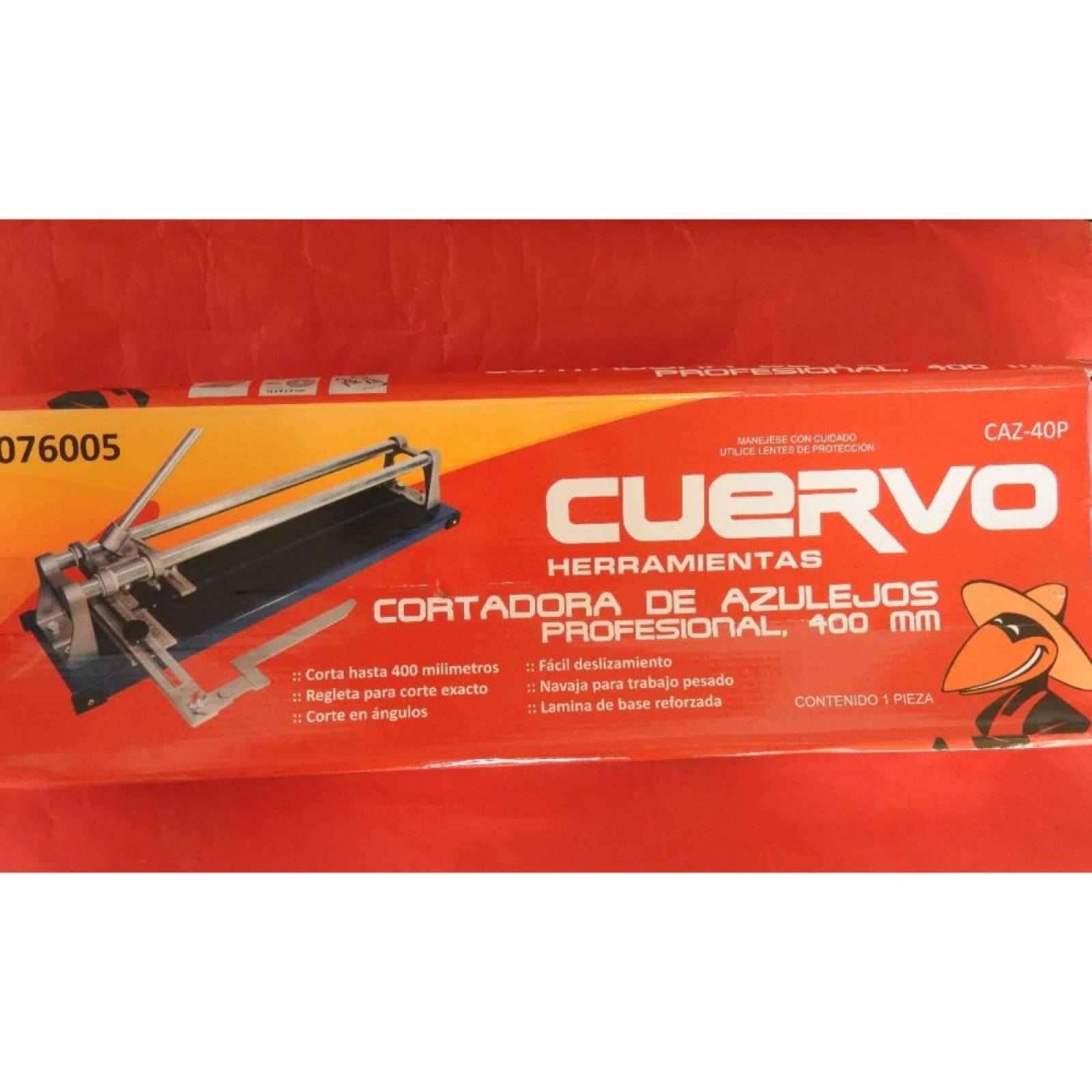 Cortadora De Azulejo Profesional 400mm Cuervo