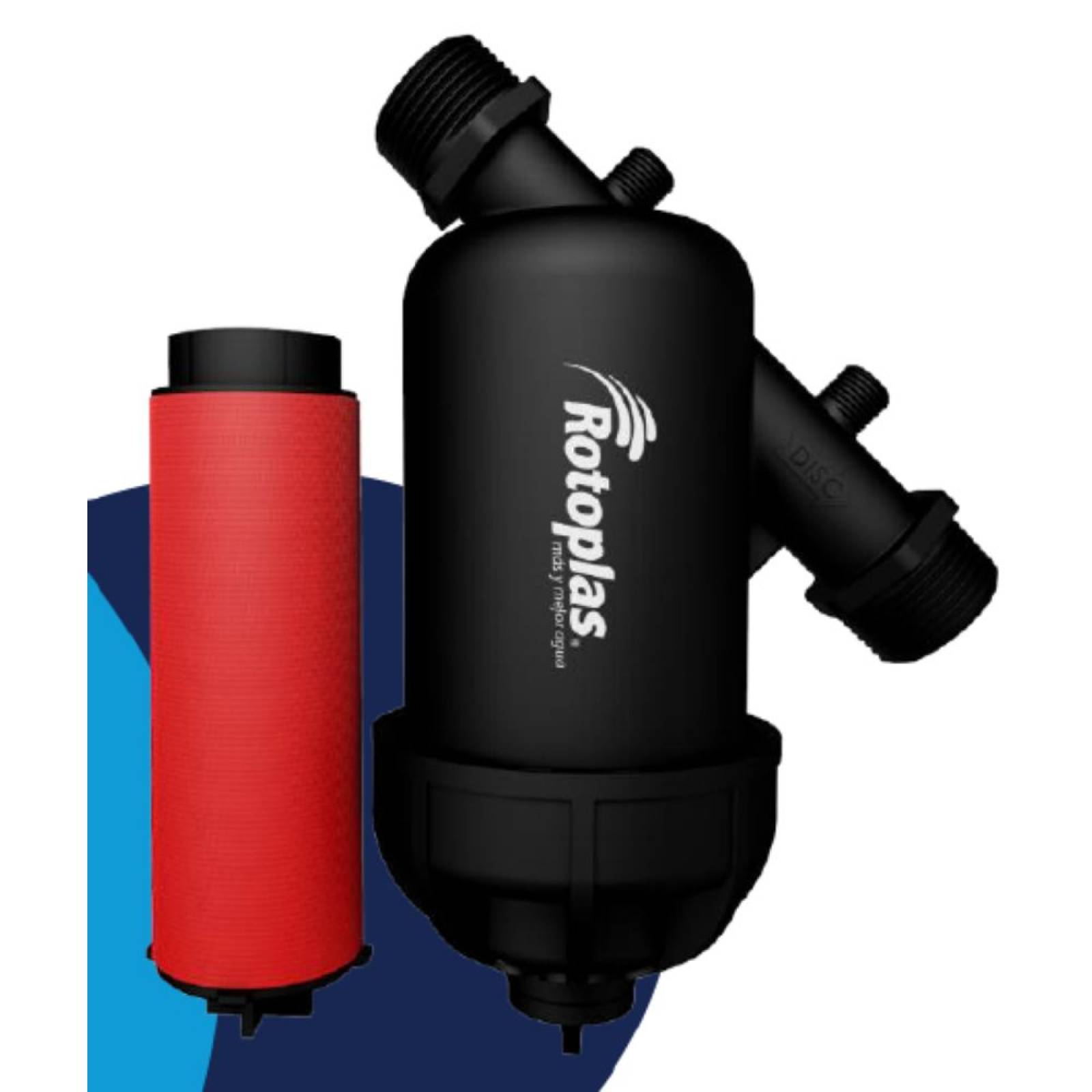 Filtro De Agua De Discos Lavables Rotoplas 300427