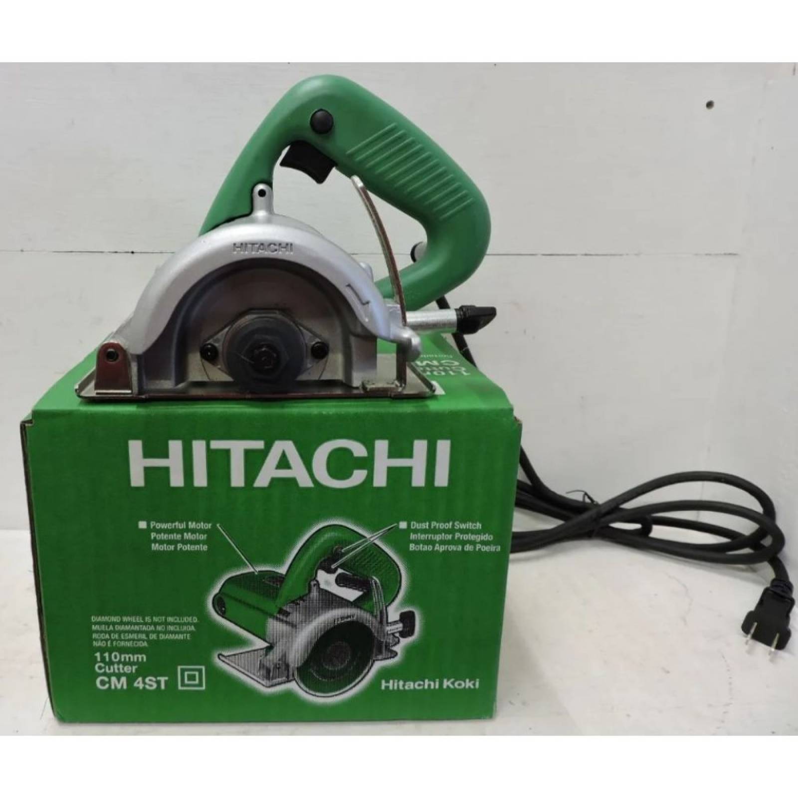 Cortadora De Mármol De 110mm De 1300w Hitachi Cm4st