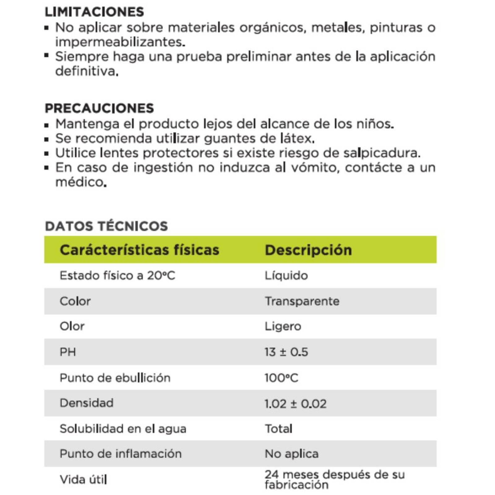 Repelente De Agua Para Muros Y Techos 663 1 Galon Cemix