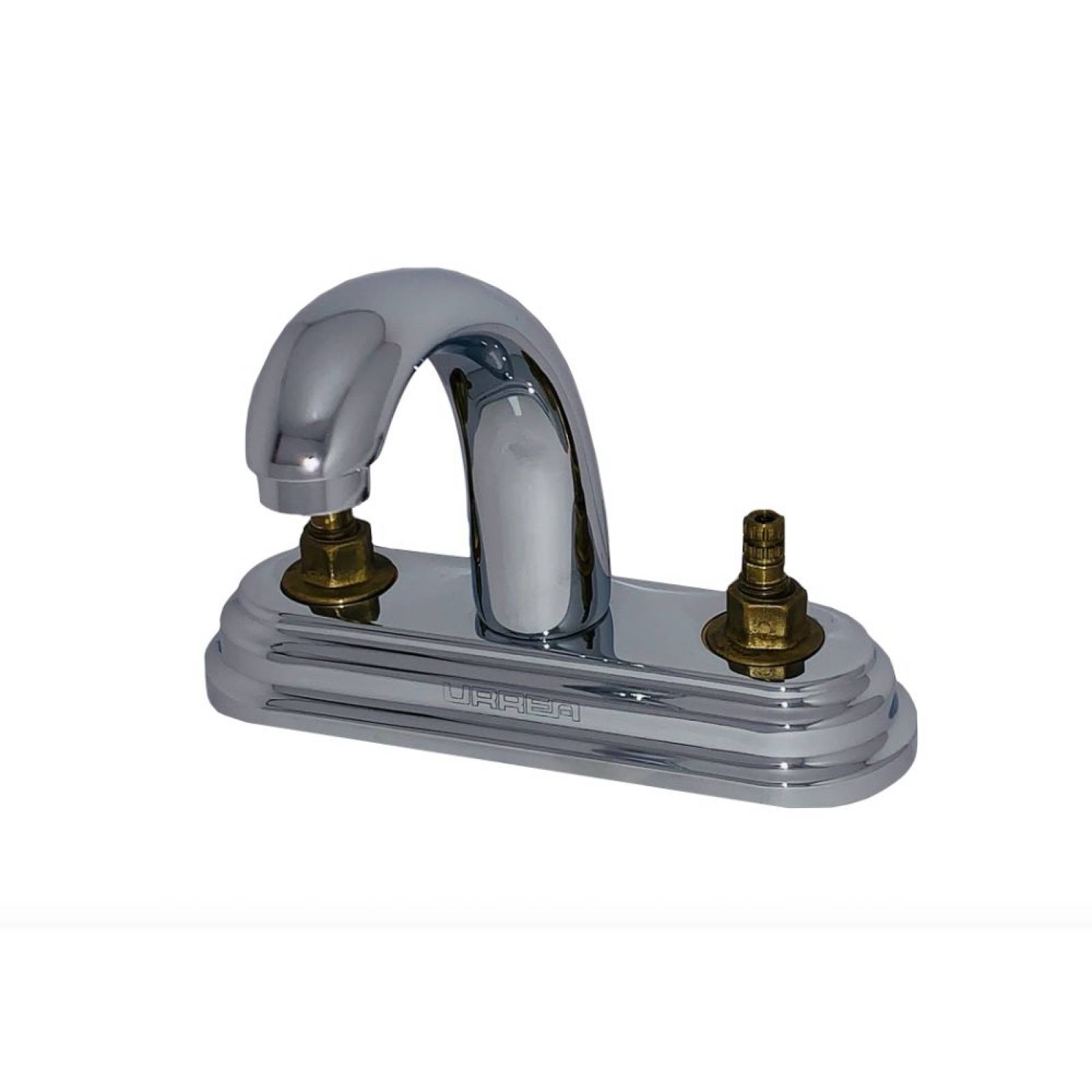 Mezcladora Para Lavabo De 4 Cromo Urrea 55
