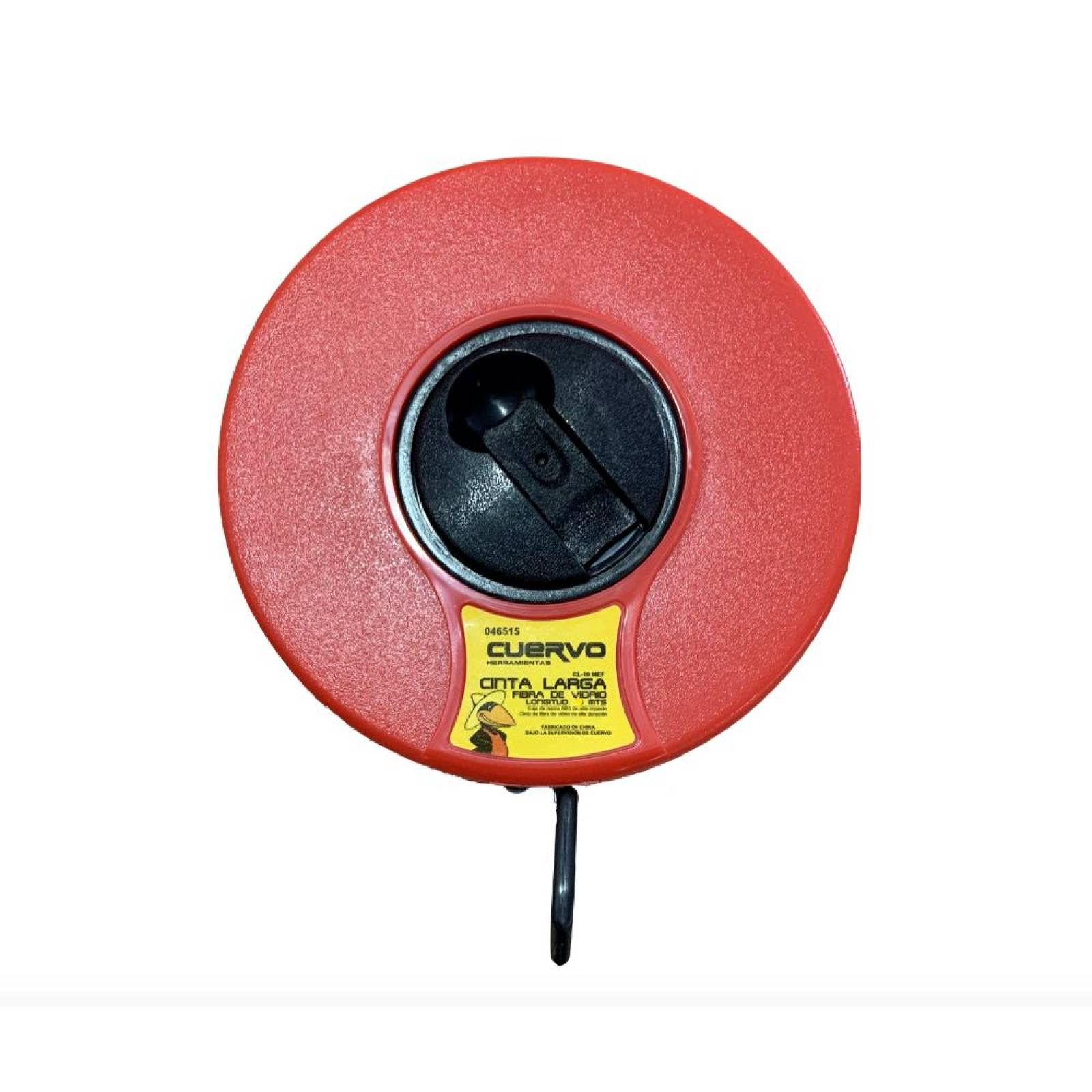 Cinta Métrica De 50 Metros De Fibra De Vidrio Cuervo