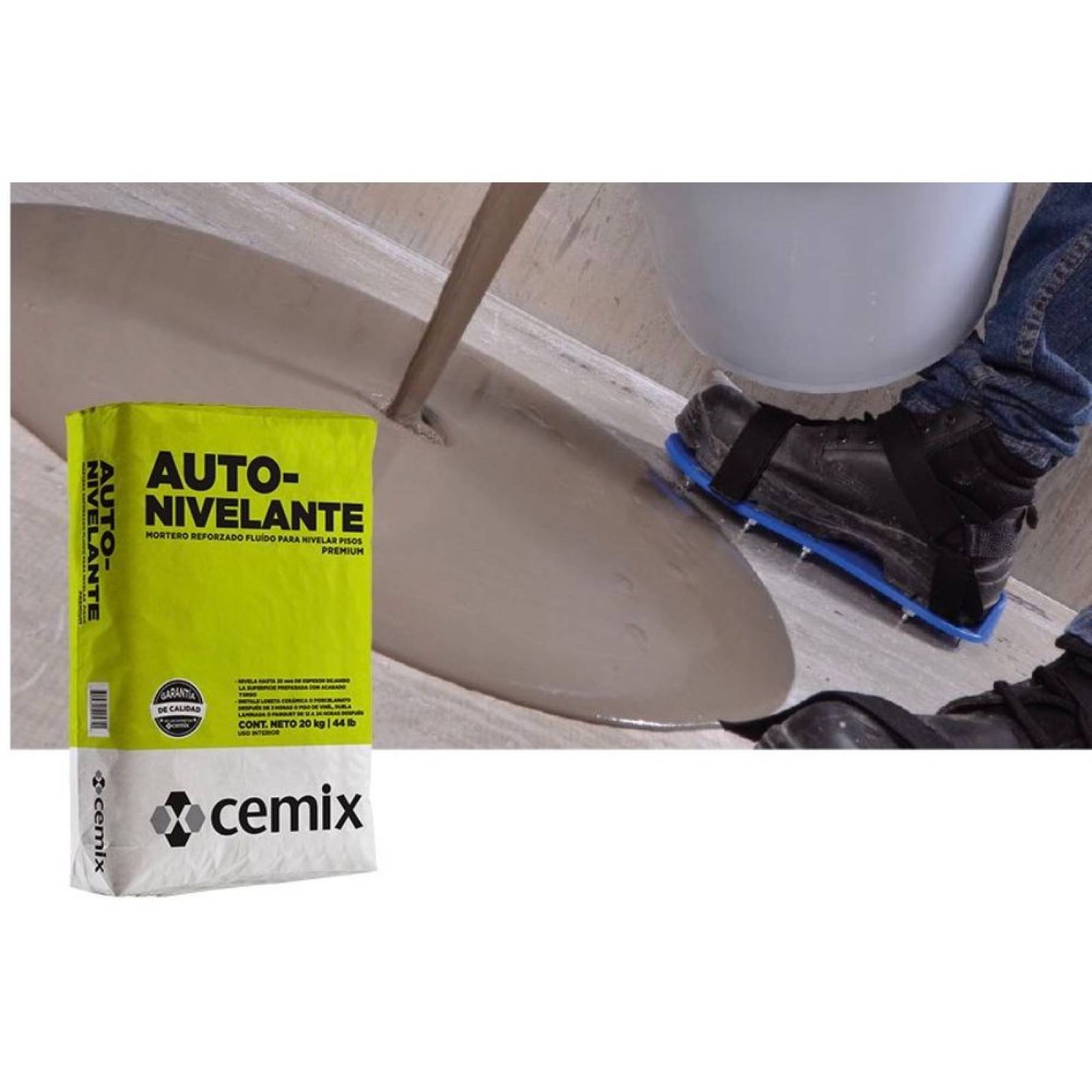 Autonivelante Reforzado Cemix