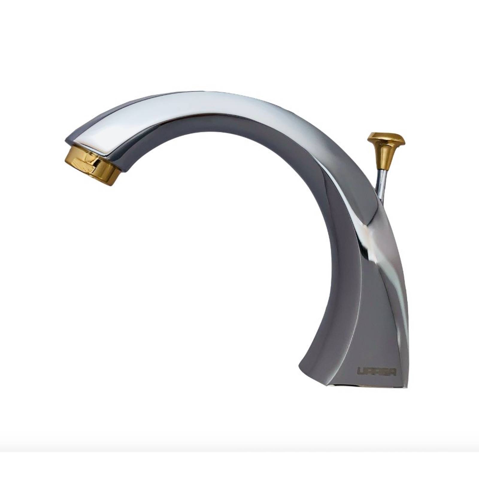 Mezcladora De Lavabo 8-12 Elenico Cromo Oro Urrea 265.1