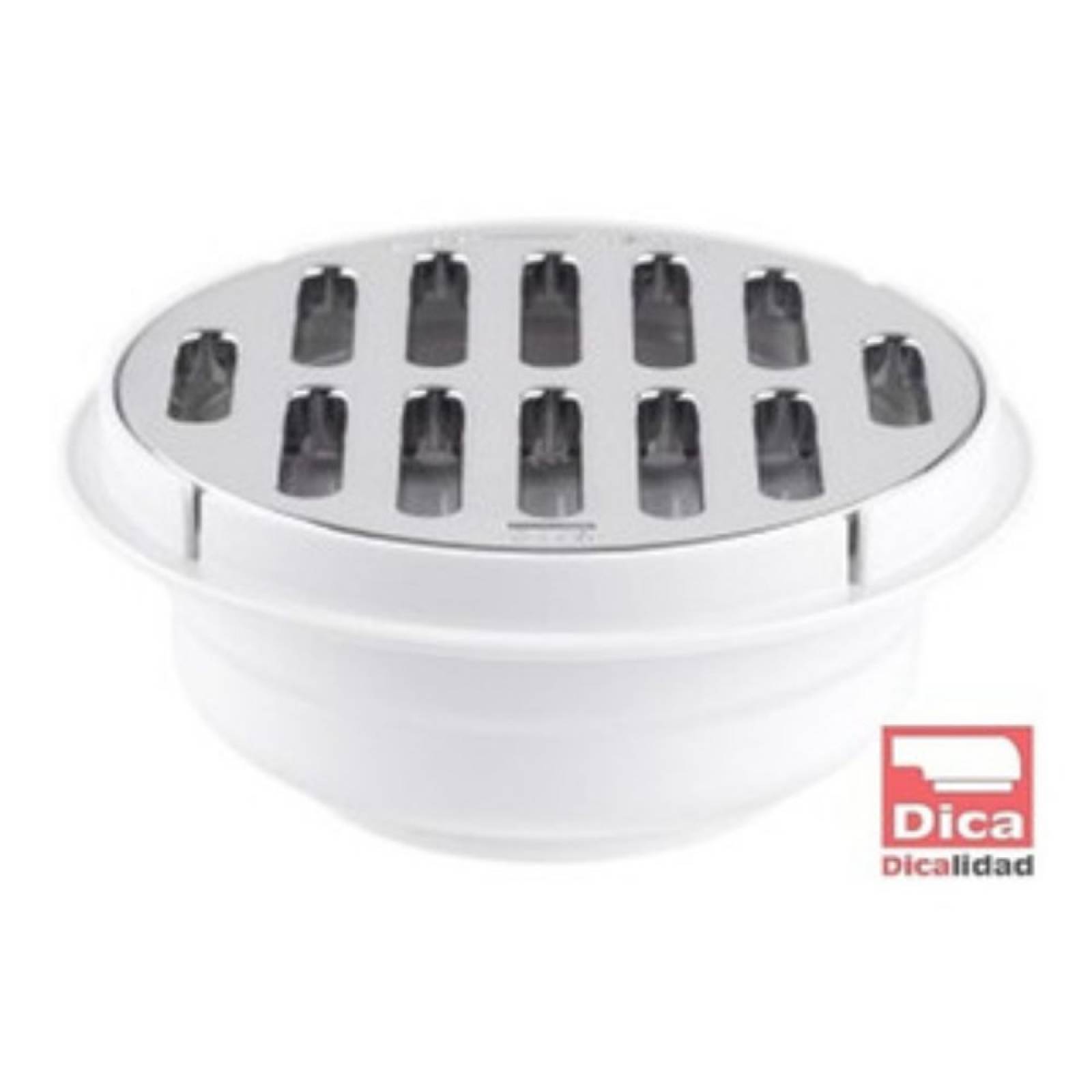 Coladera Red. Universal Con Rejilla Cromada De 5´ Dica 4170