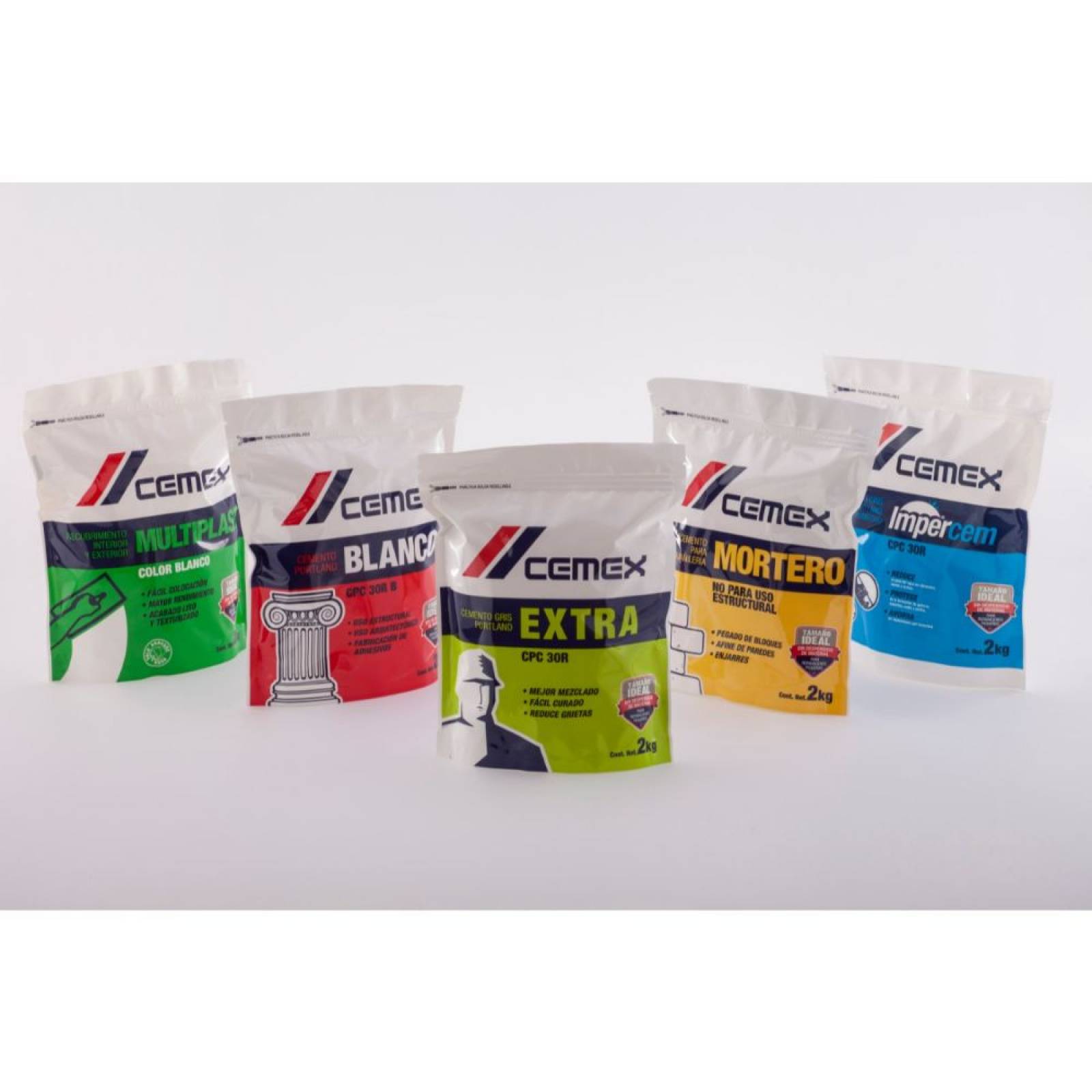 Cemento Tolteca Extra De 2kg Cemex