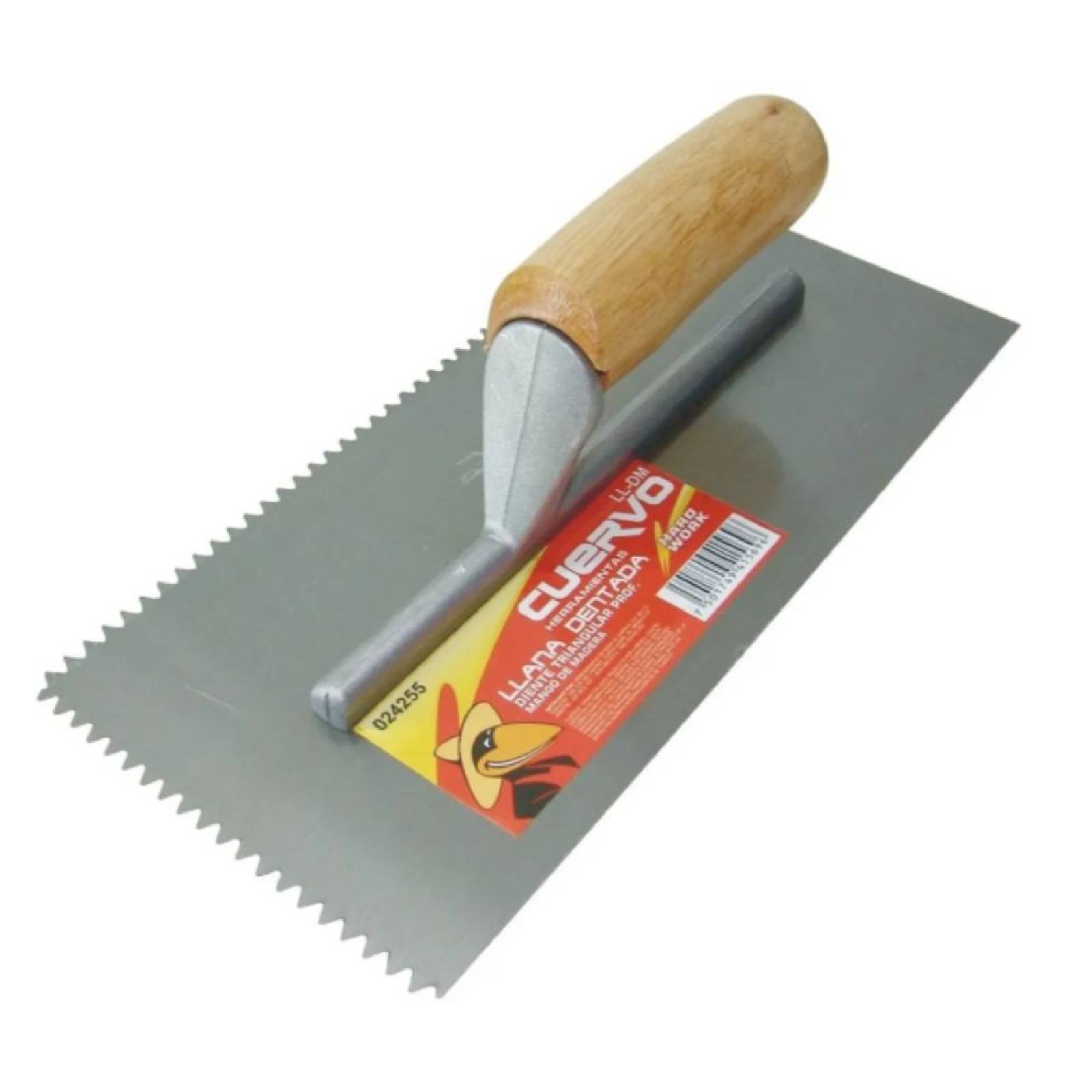 Llana De Diente Triangular Profesional 024255 Cuervo