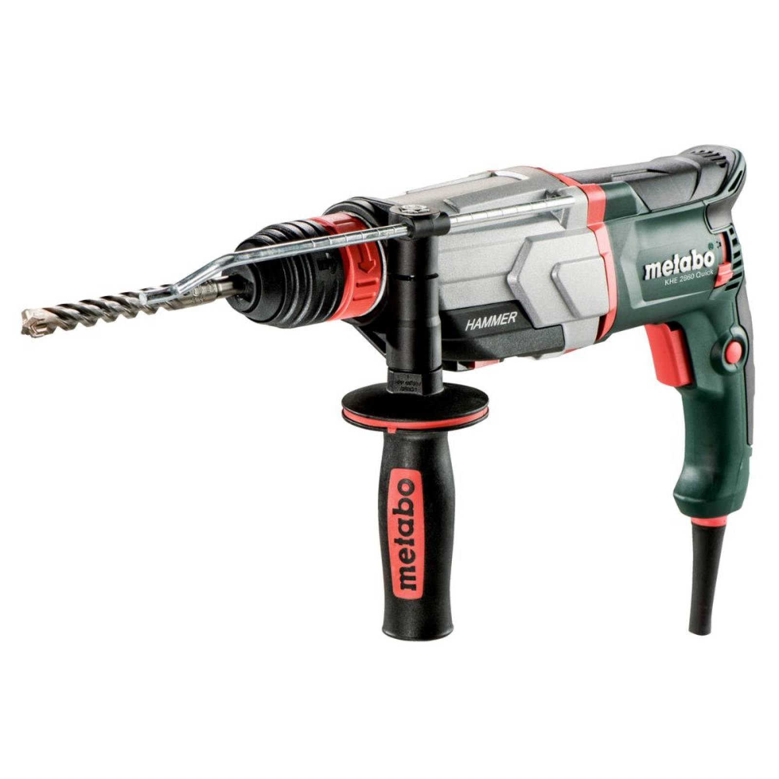 Rotomartillo 3 Modos Sds Plus 880w Y Estuche Metabo Khe2860
