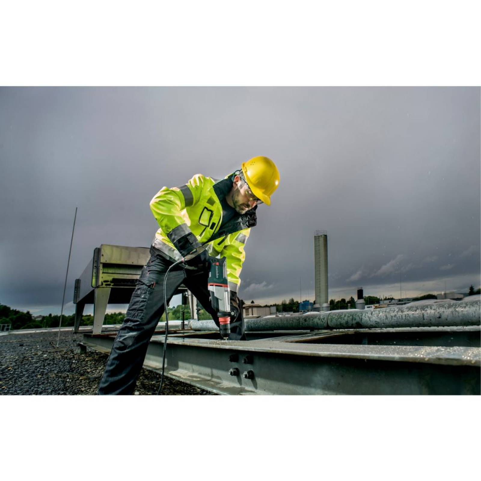 Rotomartillo 3 Modos Sds Plus 880w Y Estuche Metabo Khe2860