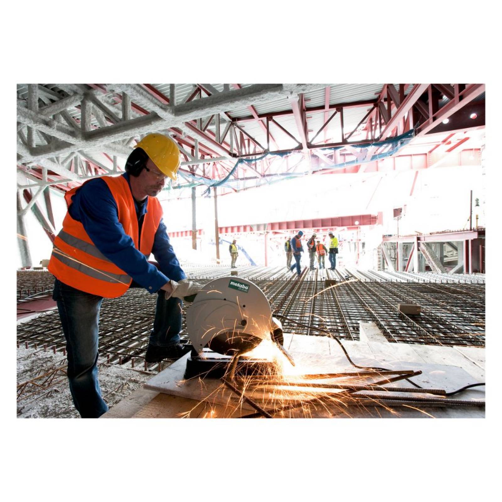 Cortadora De Metales 14 In 2,300w 120v Metabo Cs23-355