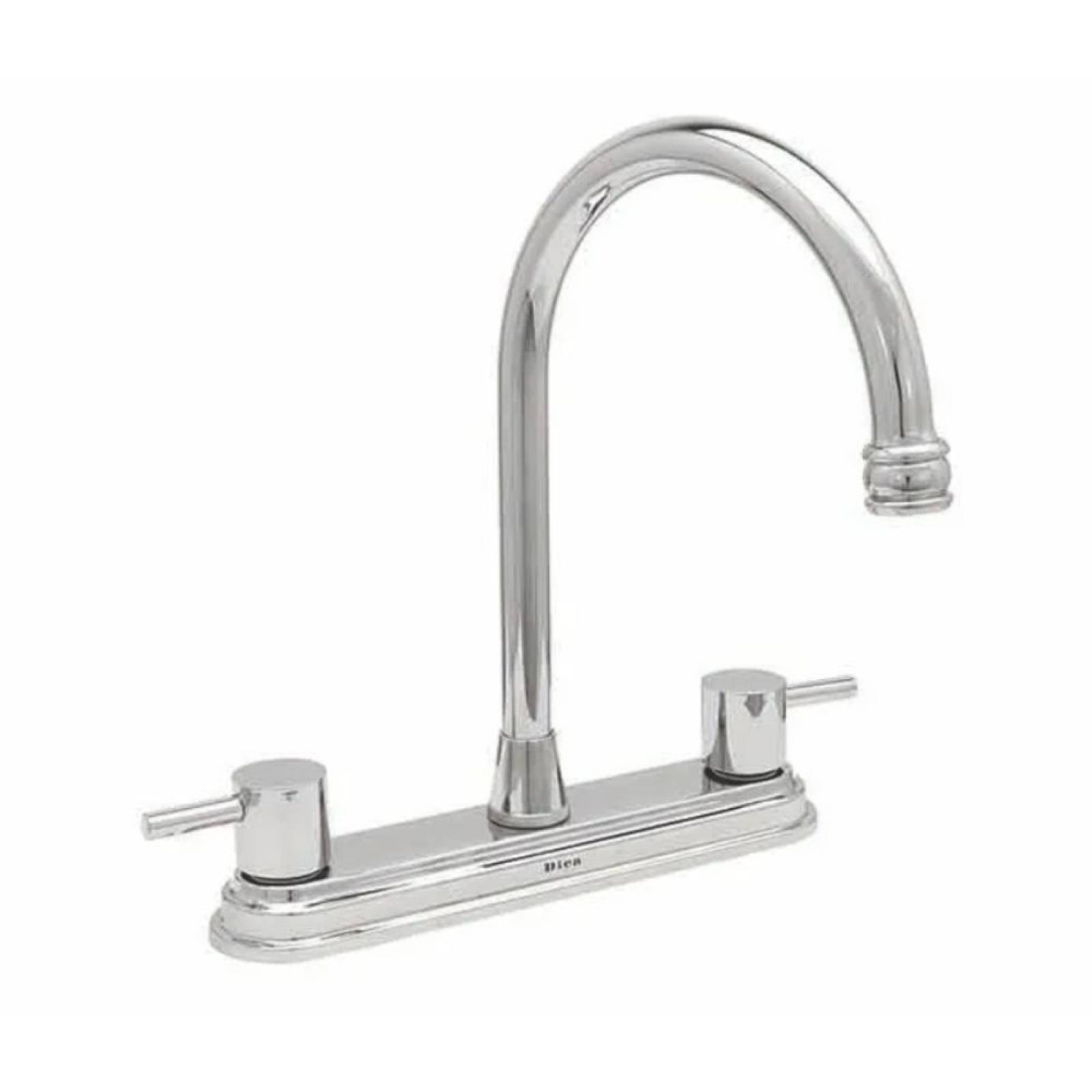 Mezcladora Para Fregadero De 8 De 1/4 Cromo Dica (4321)