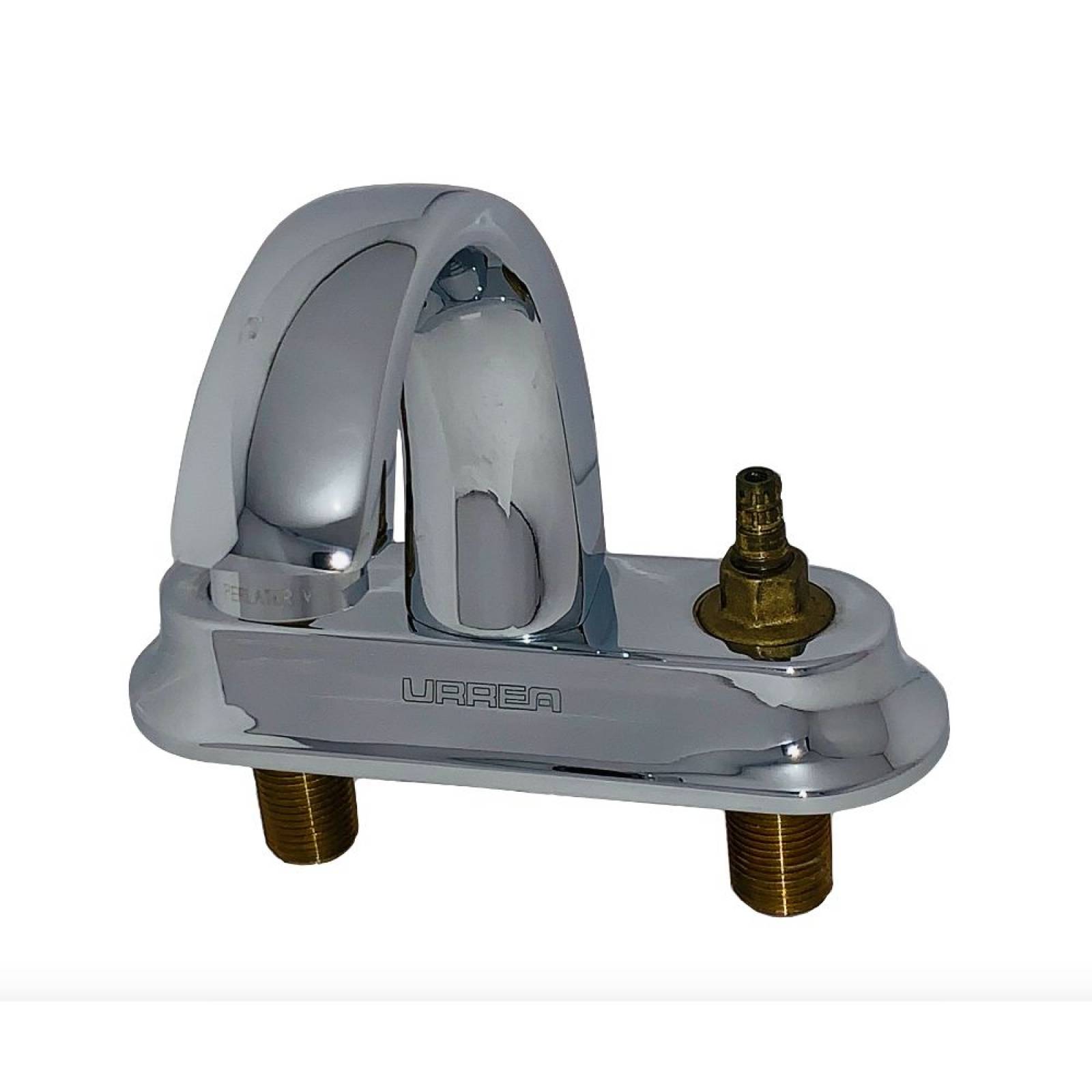 Mezcladora Para Lavabo De 4 PuLG Cromo Urrea 64