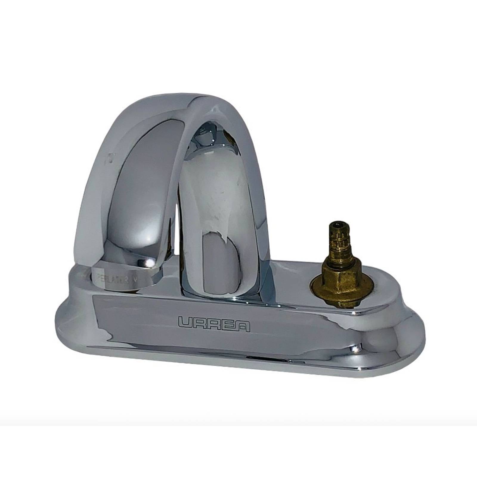 Mezcladora Para Lavabo De 4 PuLG Cromo Urrea 64