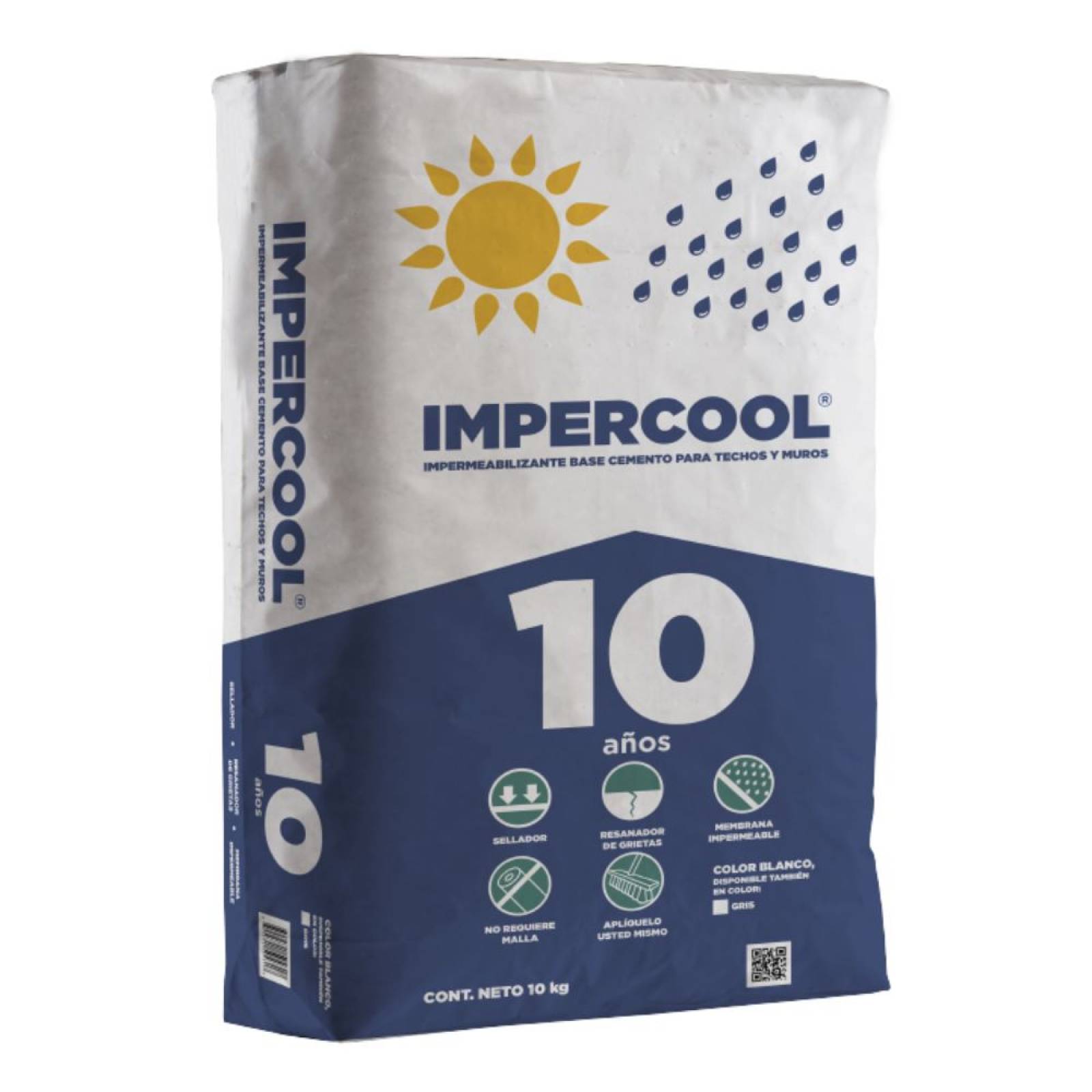 Impercool Base Cemento Cemix 10 Kg