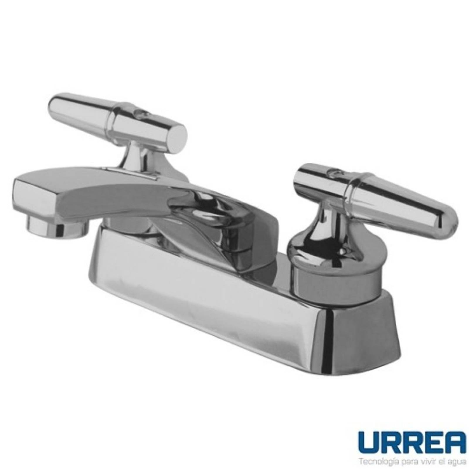Mezcladora Para Lavabo De 4 PuLG Cromo Lebaron Urrea 46lb