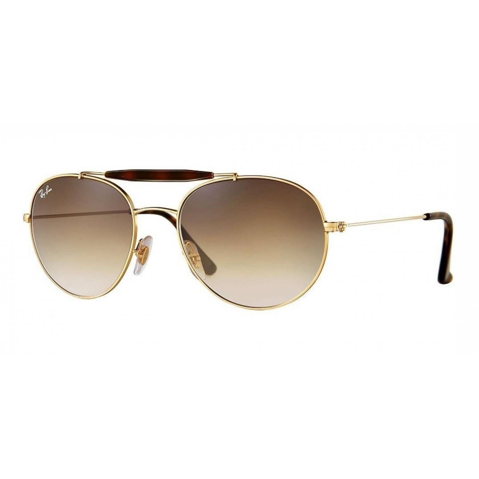 Lentes de sol Ray Ban Rb3540 001/51 Double Bridge Highstreet Cafe Gradient