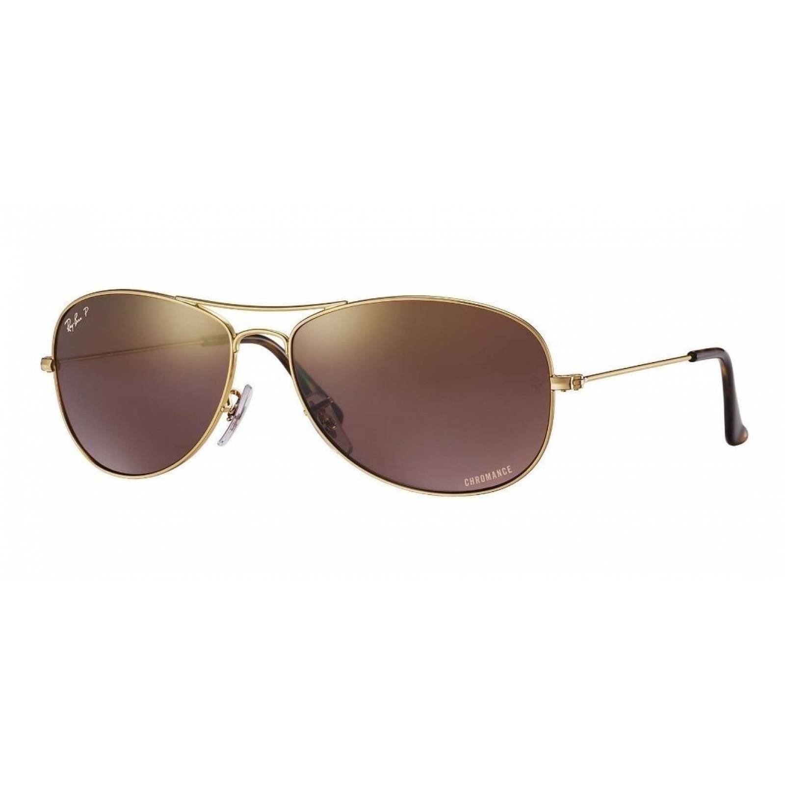 Lentes de sol Ray Ban Rb3562 001/6b Cockpit Chromance Polarizado