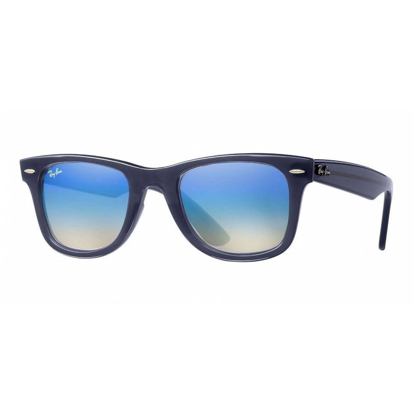 Lentes de sol Ray Ban Rb4340 62324o Wayfarer Ease Azul Espejo Degradado