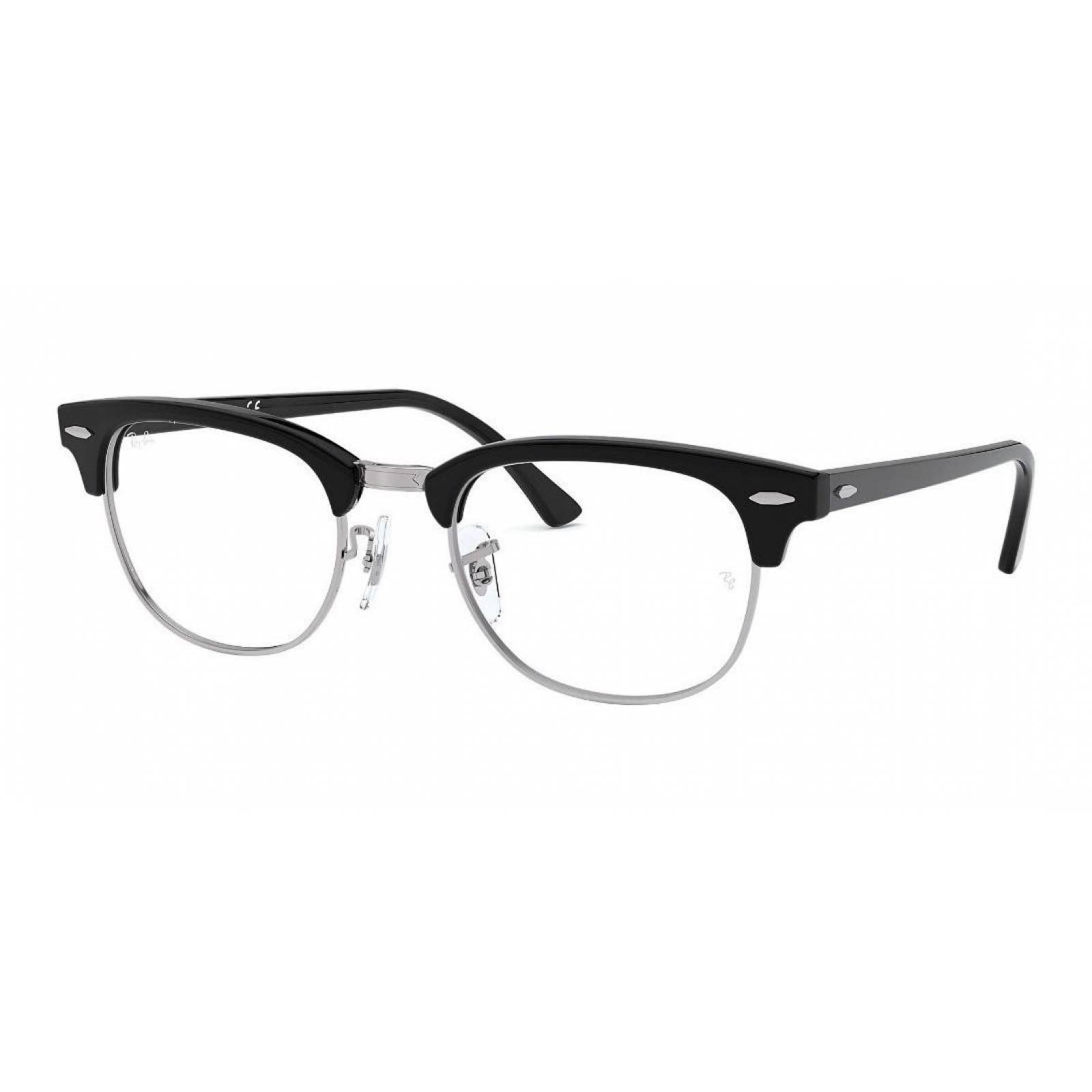 Lentes de sol Ray Ban Rb5154 2000 Clubmaster Optics Negro Plata