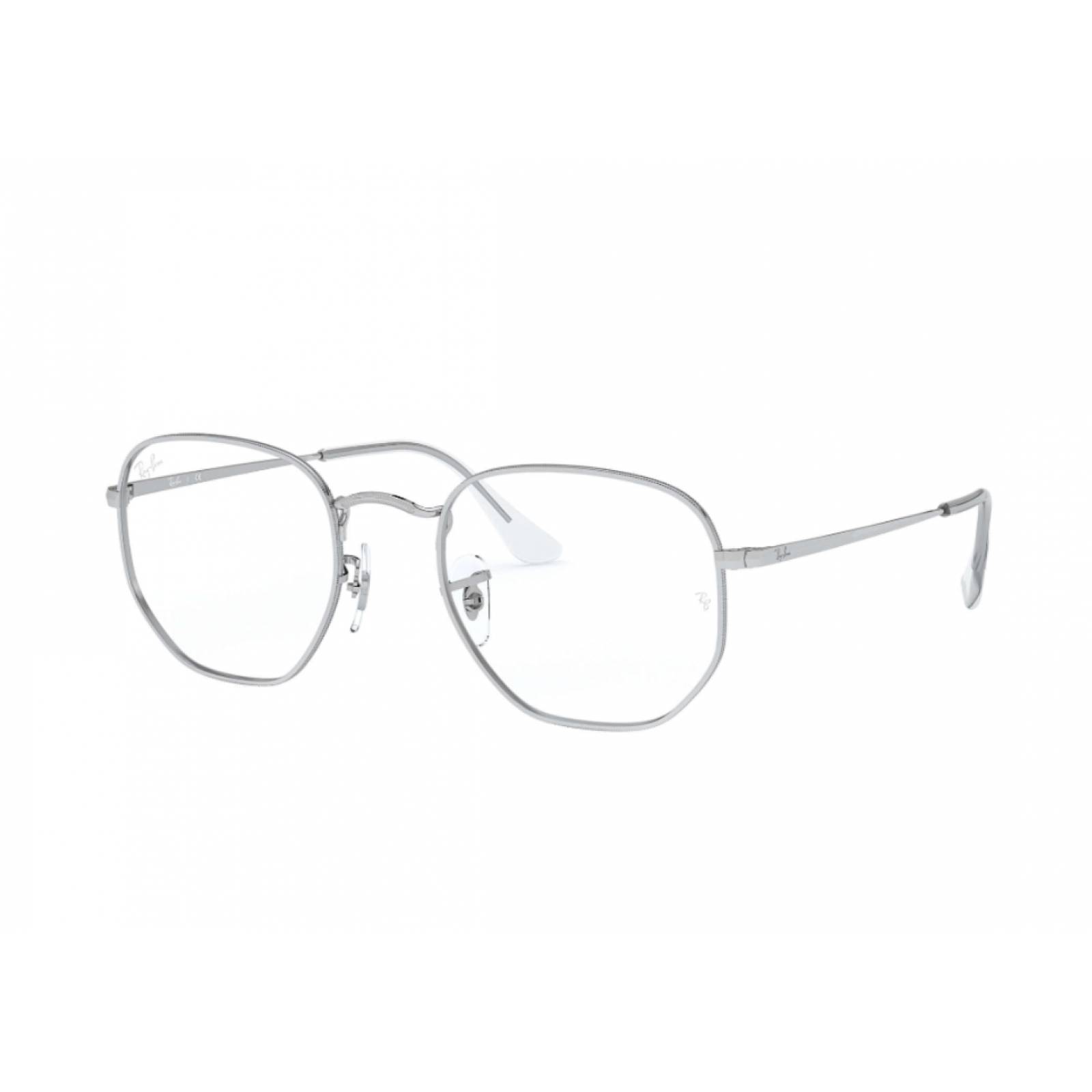 Lentes de sol Ray Ban RB6448 2501 Hexagonal Optics Plateado