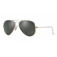 Lentes de sol Ray Ban Rb3025 W3234 Aviator Negro Dorado G15