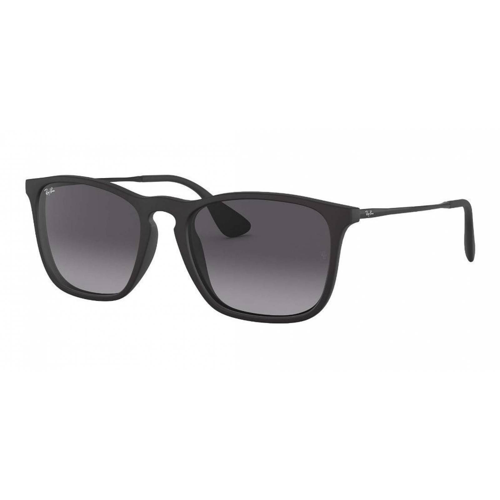 Lentes de sol Ray Ban Rb4187 622/8g Chris Gris Degradado Negro