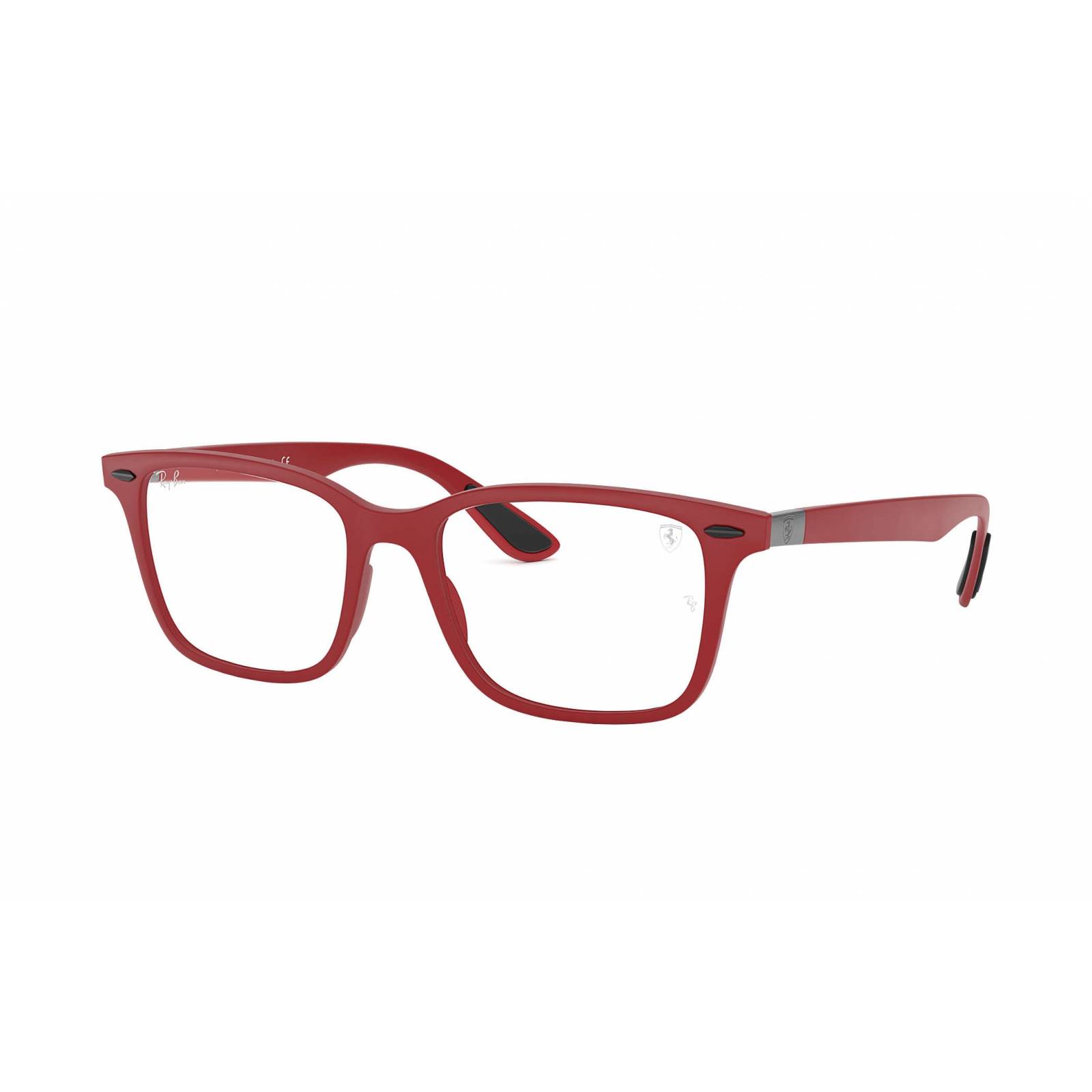 Lentes de sol Ray Ban Rb7144M F628 Square Scuderia Ferrari Rojo Gris