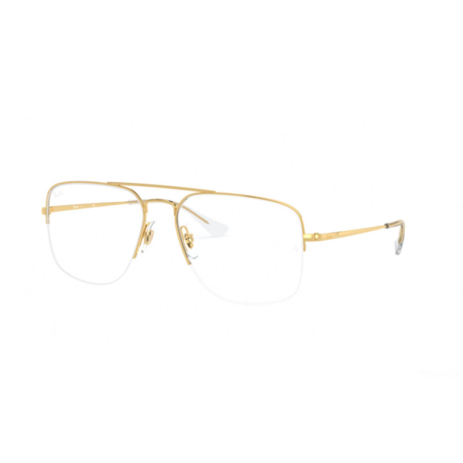Lentes de sol Ray Ban Rb6441 2500 General Gaze Dorado