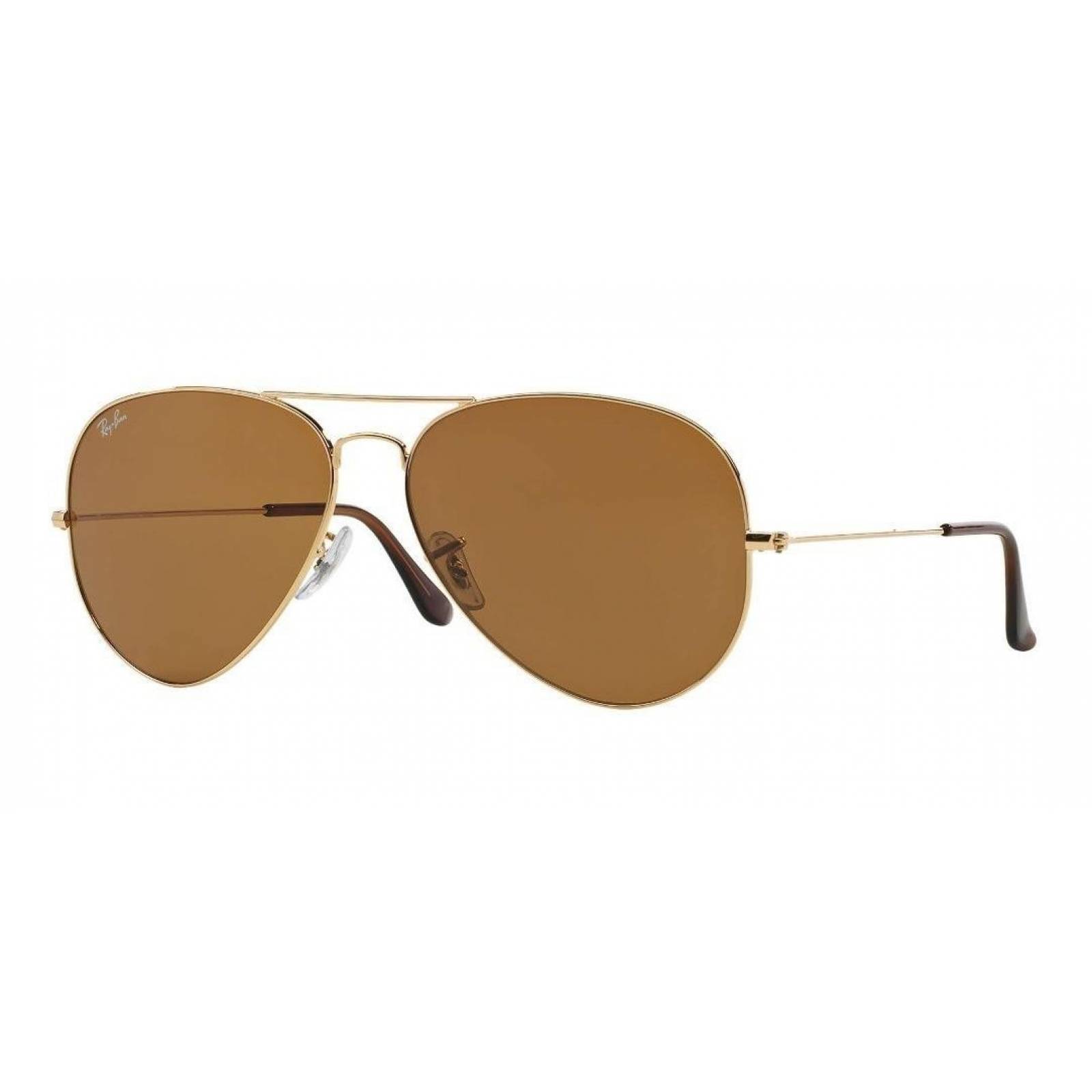 Lentes de sol Ray Ban Rb3026 001/33 Aviator Dorado B-15 Gota Grande