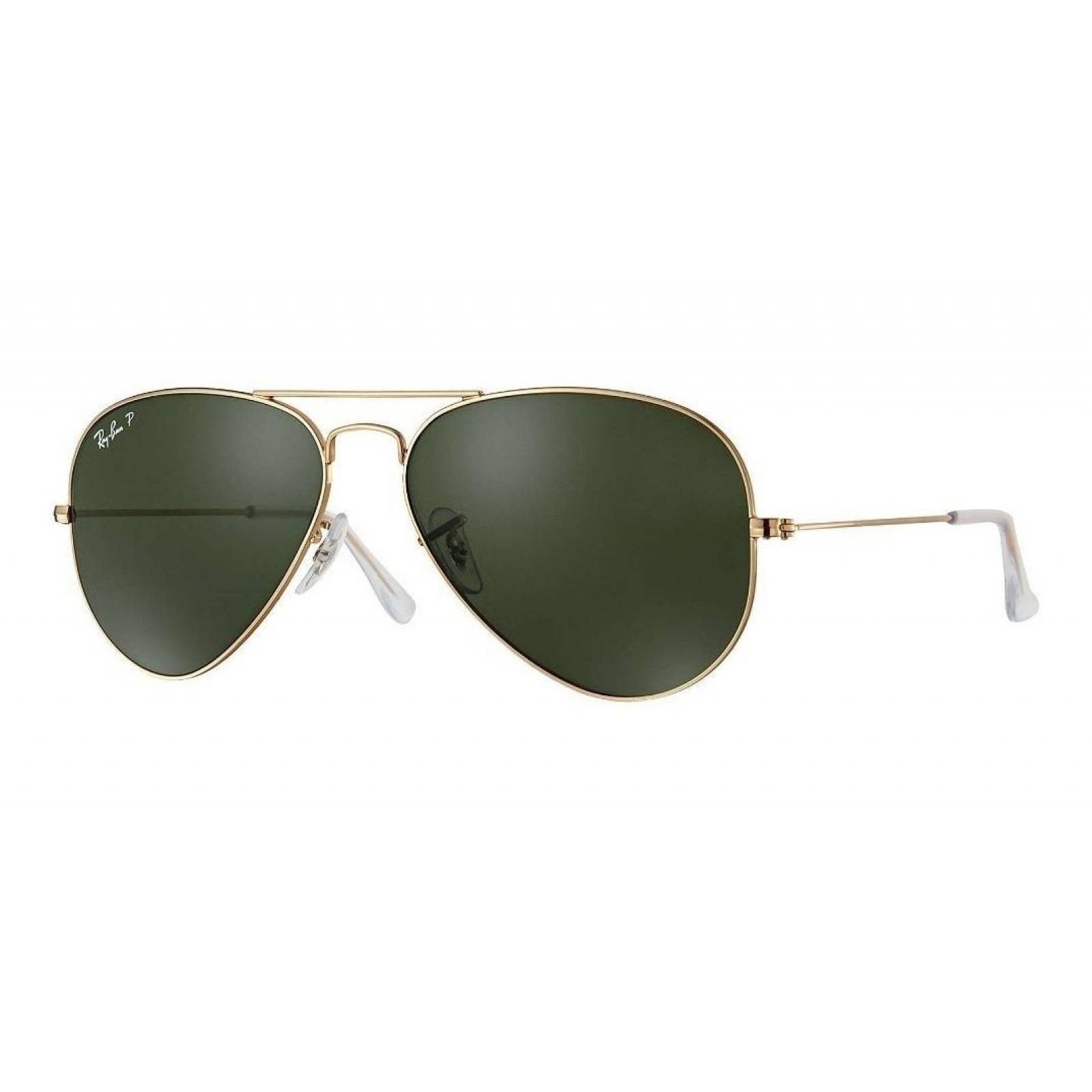 Lentes de sol Ray Ban Rb3026 001/58 Aviador G-15 Dorado Gota Grande