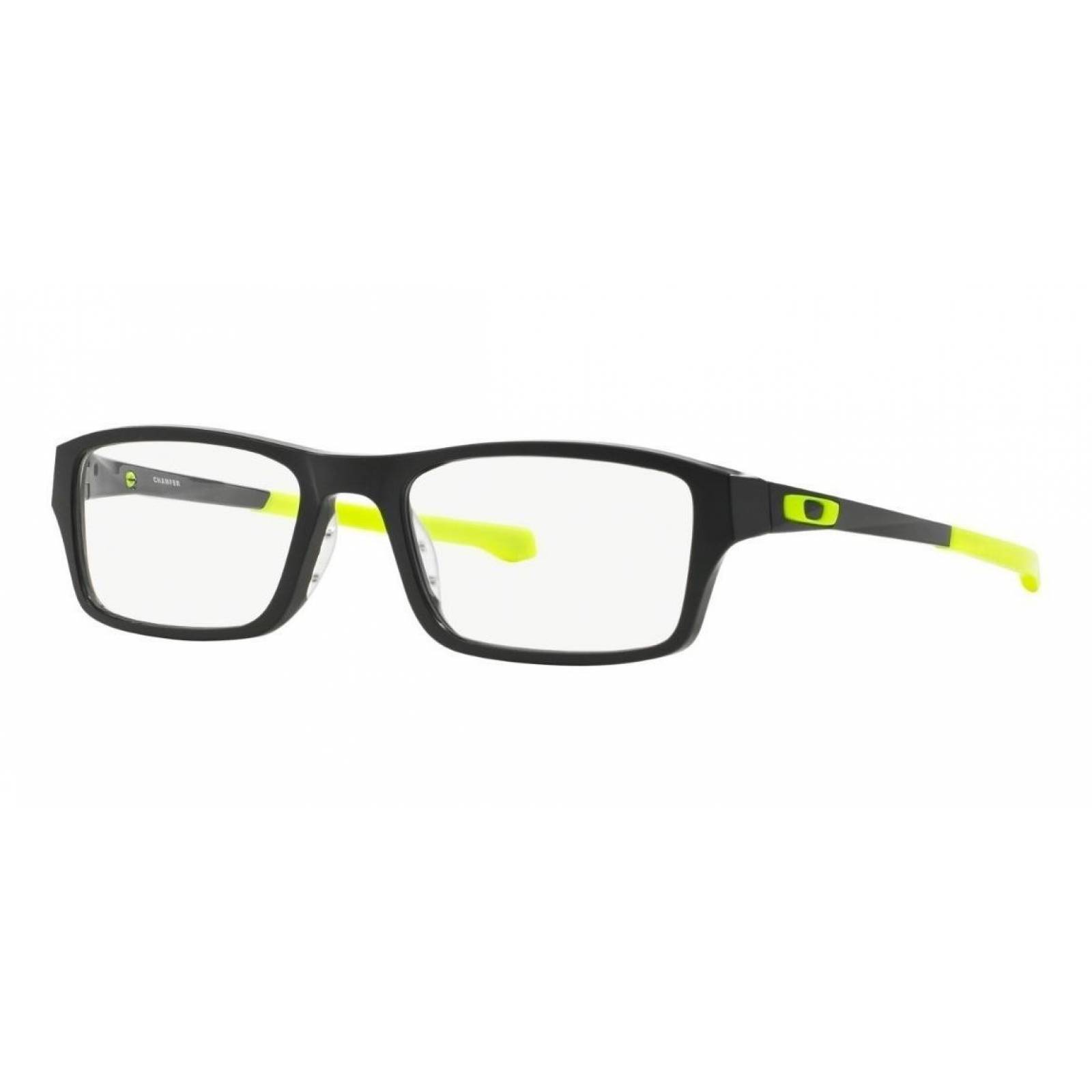 Lentes de sol Oakley OX8039 0649 Chamfer Verde Negro Mate