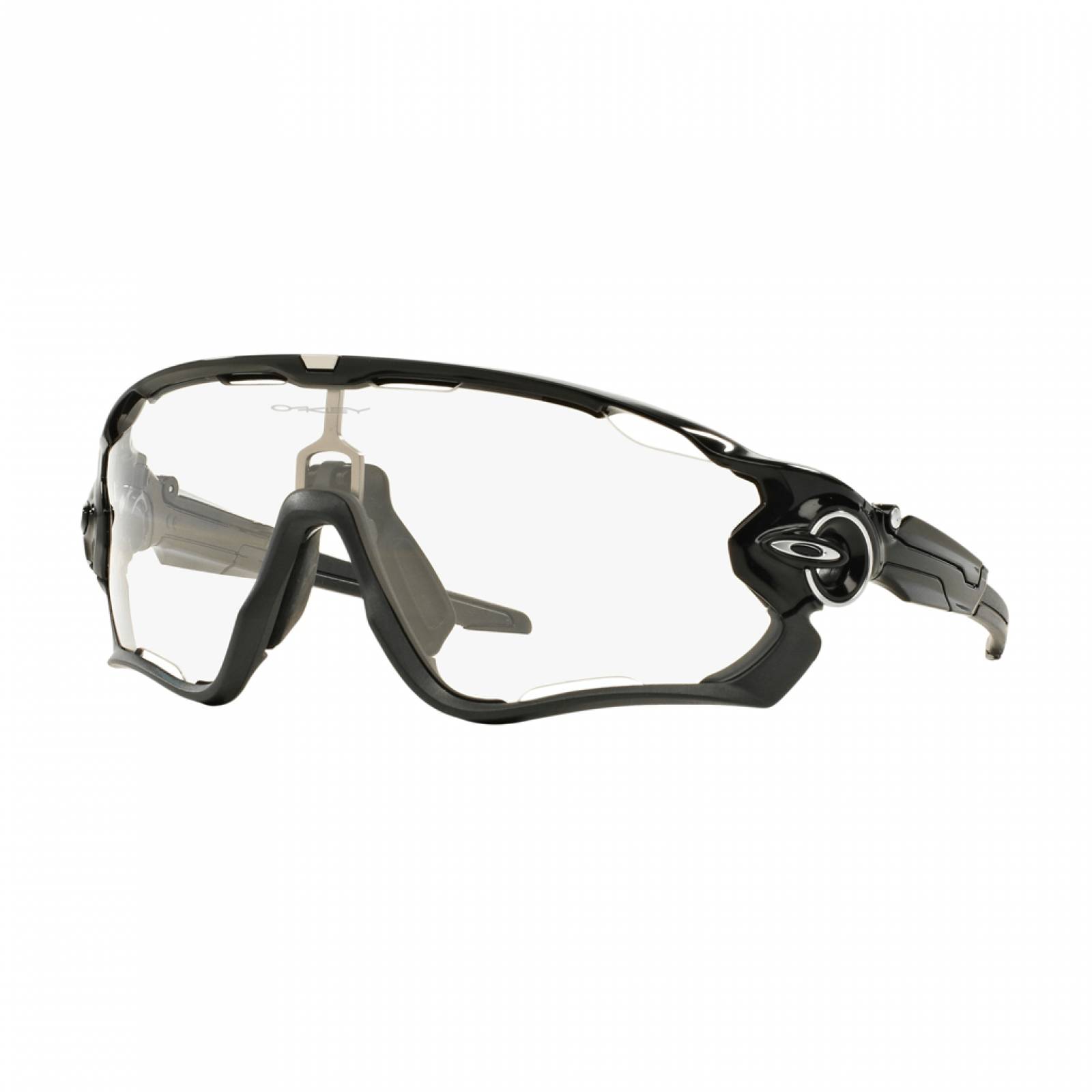 Lentes de sol Oakley OO9290 14 Jawbreaker Polished Black Clear Iridium Photochromic