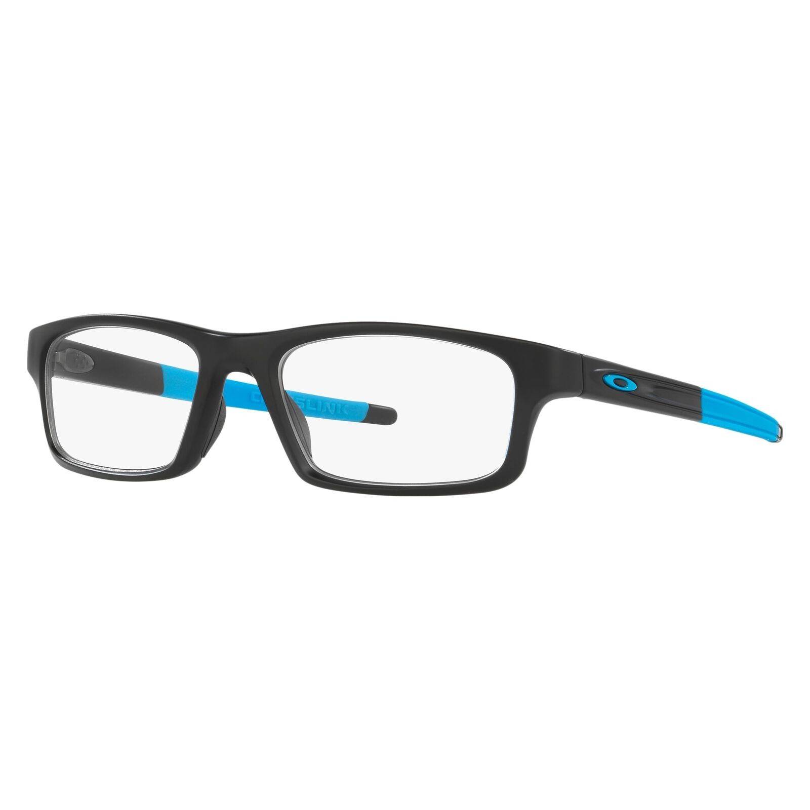 Lentes de sol Oakley OX8037 0152 Crosslink Pitch satin black light blue