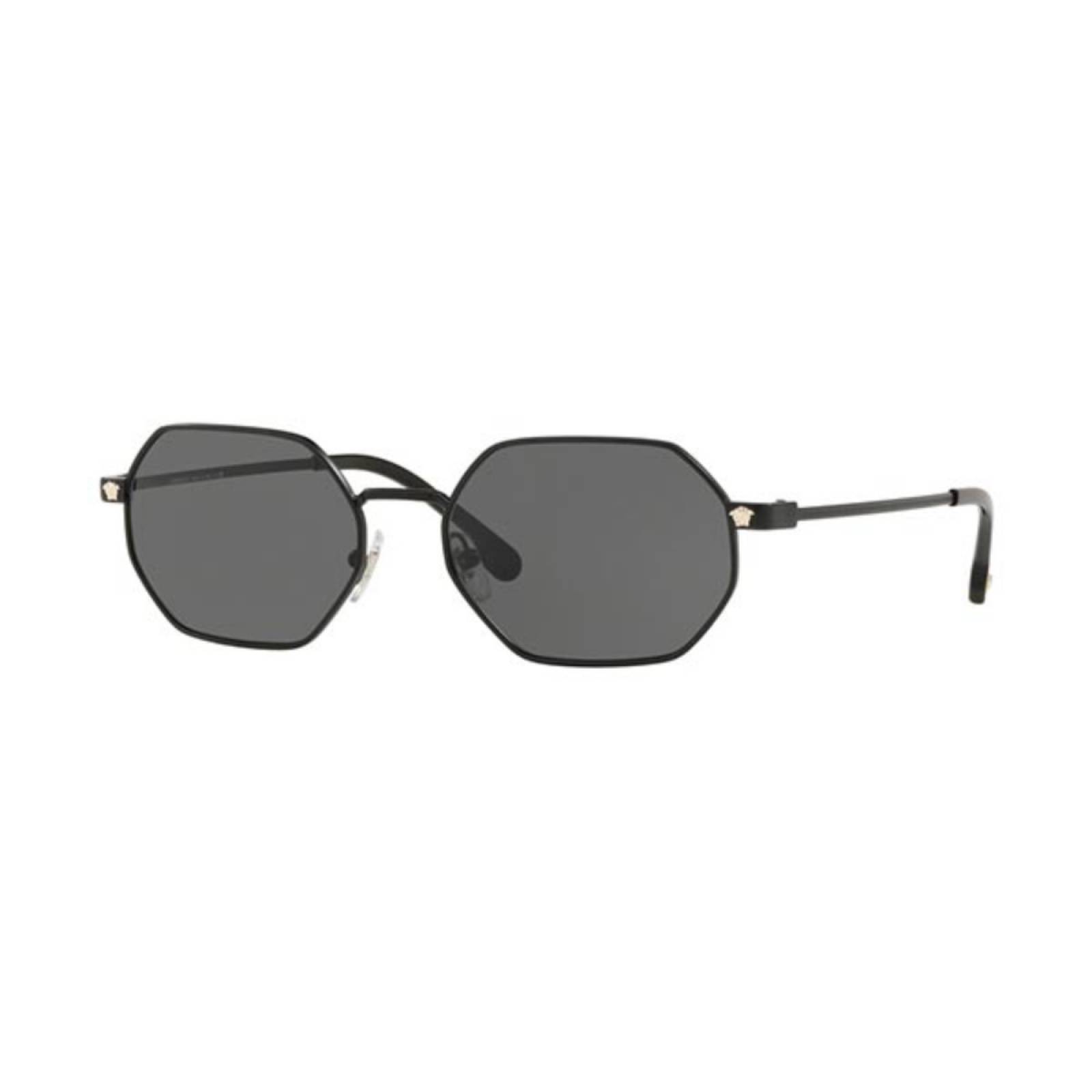 Lentes Versace VE2194 1261/87 Octagonal Negro Gris
