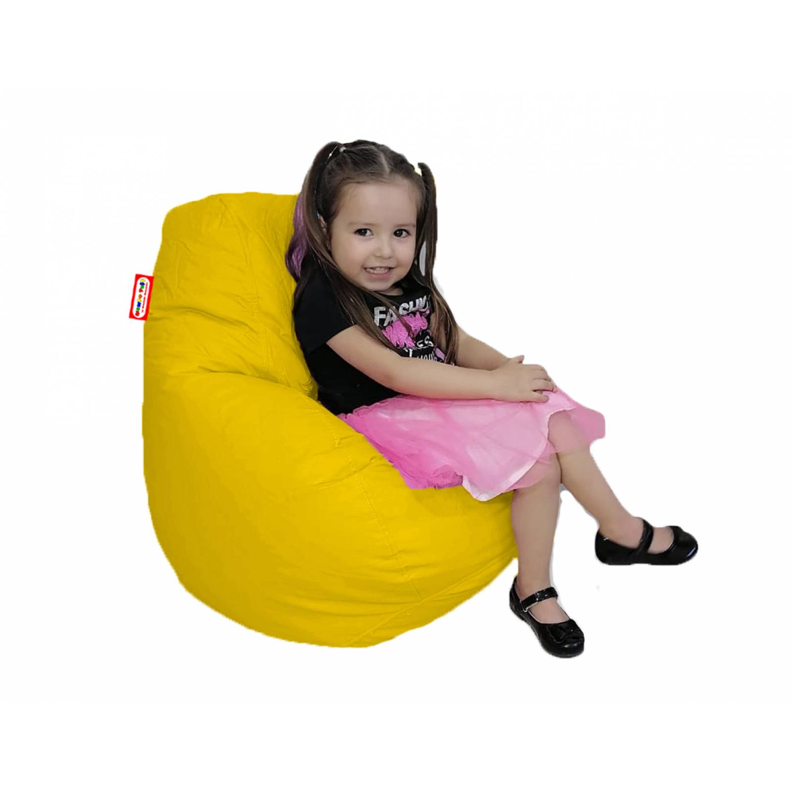 Sillón Puff Mundo Puff Pera Chico Colores Divertidos